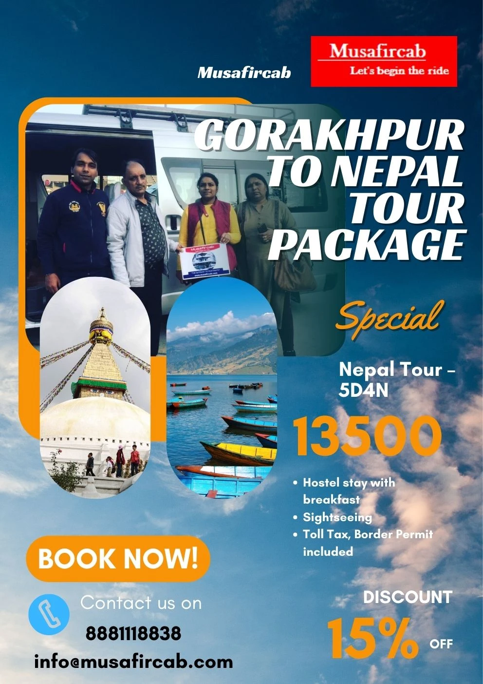 Gorakhpur to Nepal Tour Package — Best Deals, Itinerary & Price 2025