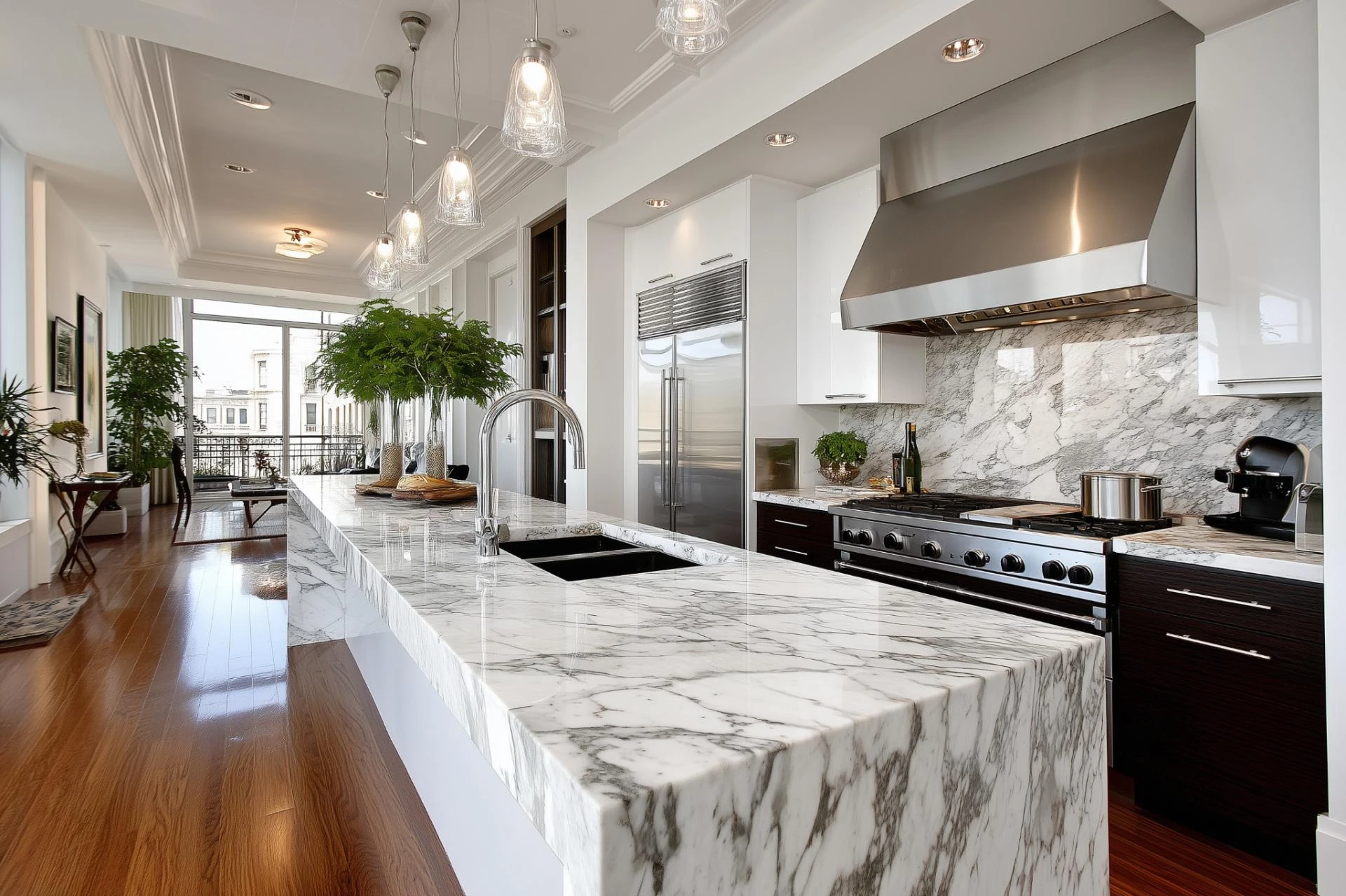 Granite Makes All the Difference in Kitchen Interiors