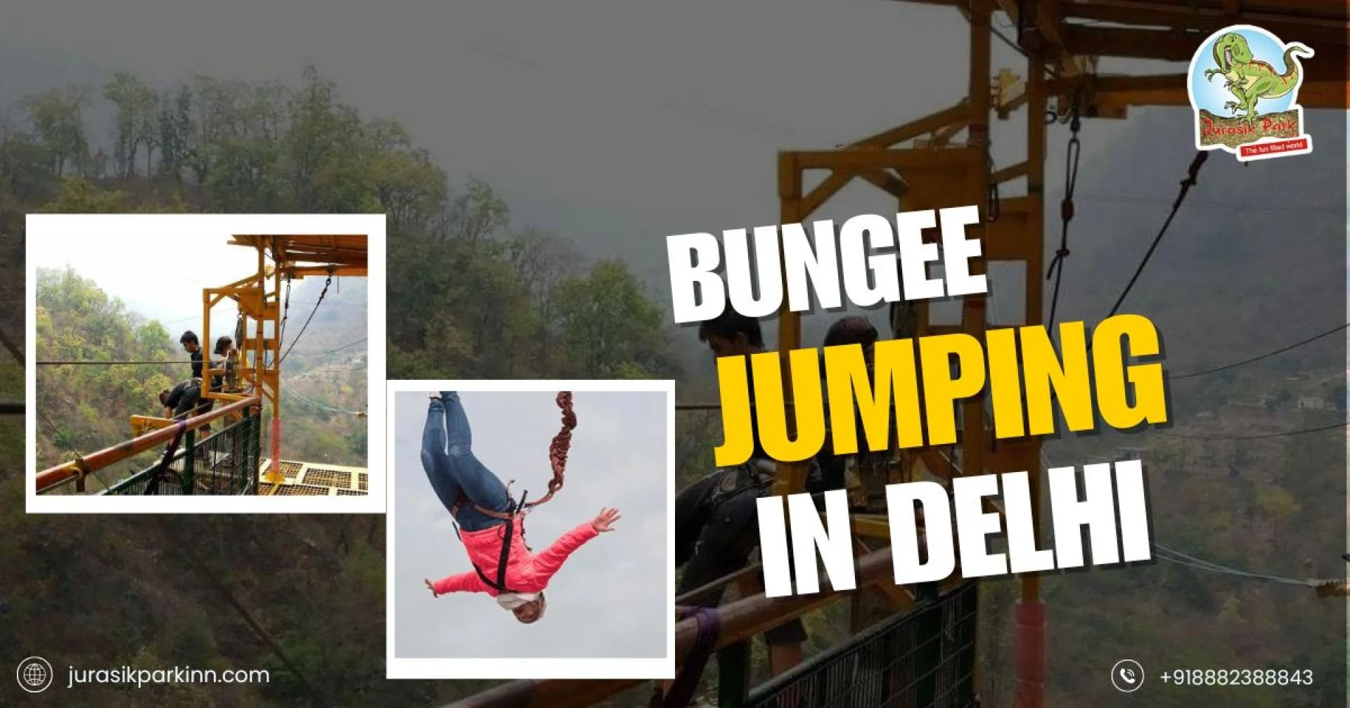 Experience Safe & Thrilling Bungee Jumping In Delhi