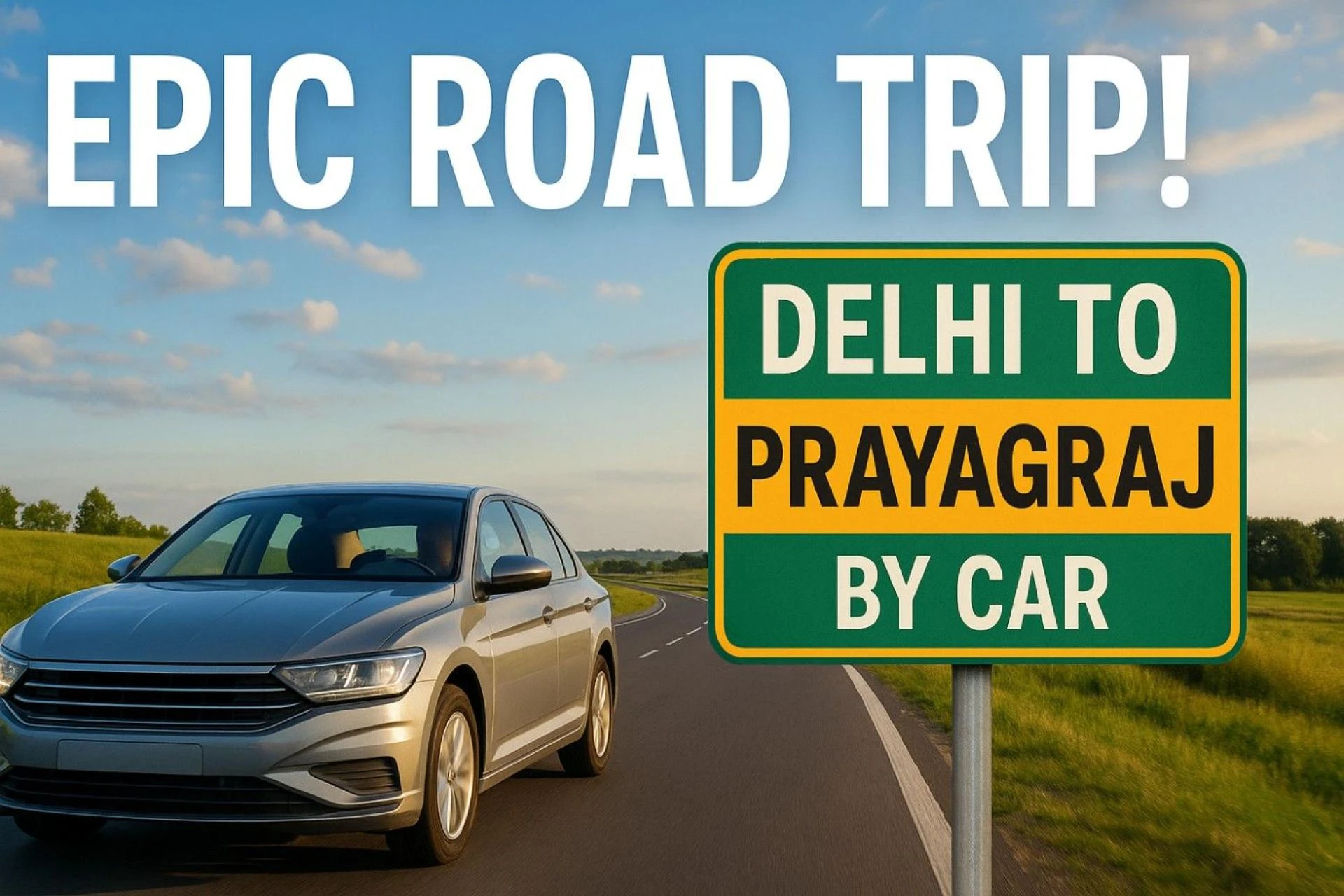 Delhi to Prayagraj Trip by Car – A Complete Travel Guide