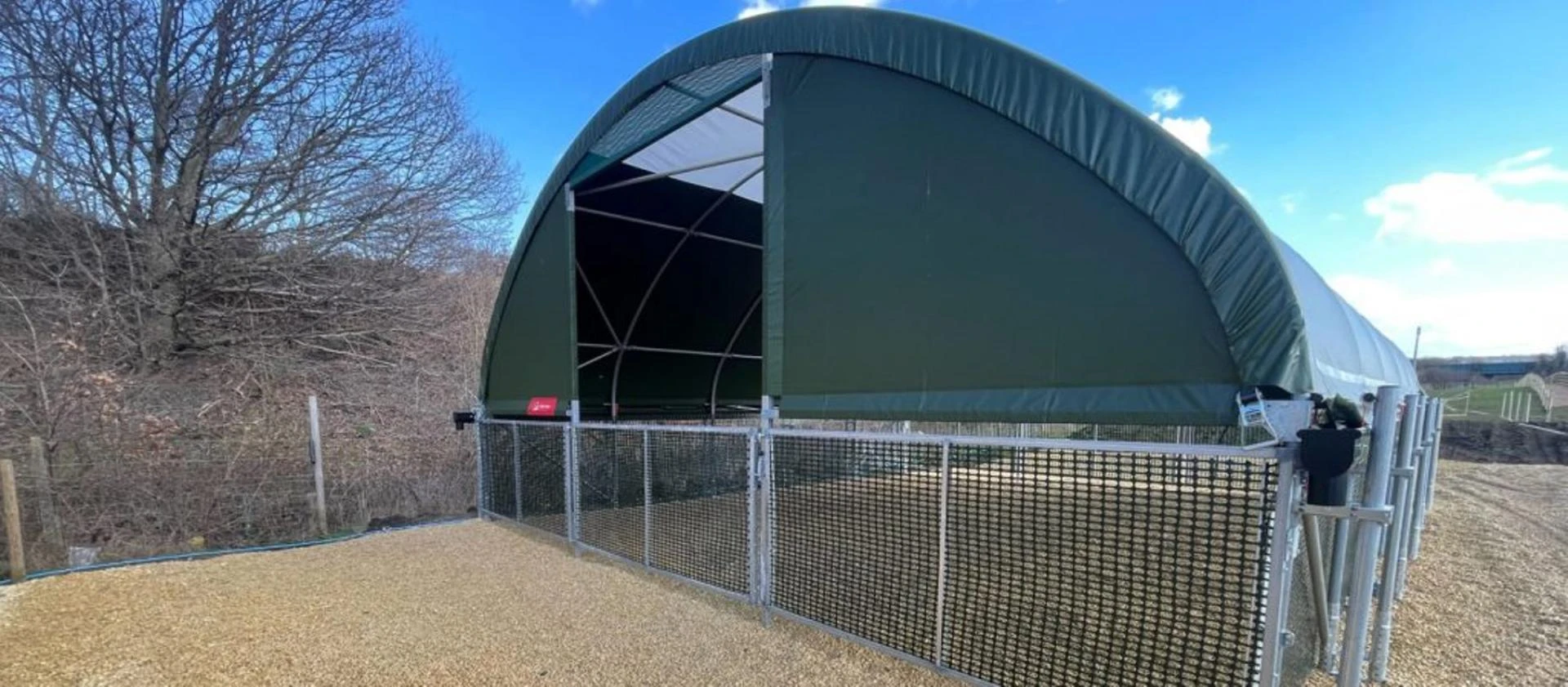 Livestock sheds designed to reduce stress and improve airflow