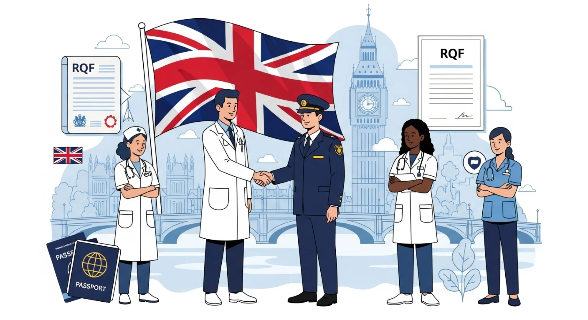 UK Social Care Visa RQF 6 and UK Skilled Worker Visa RQF Level