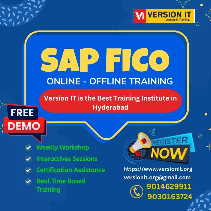 SAP FICO Training in USA, SAP FICO Course in USA