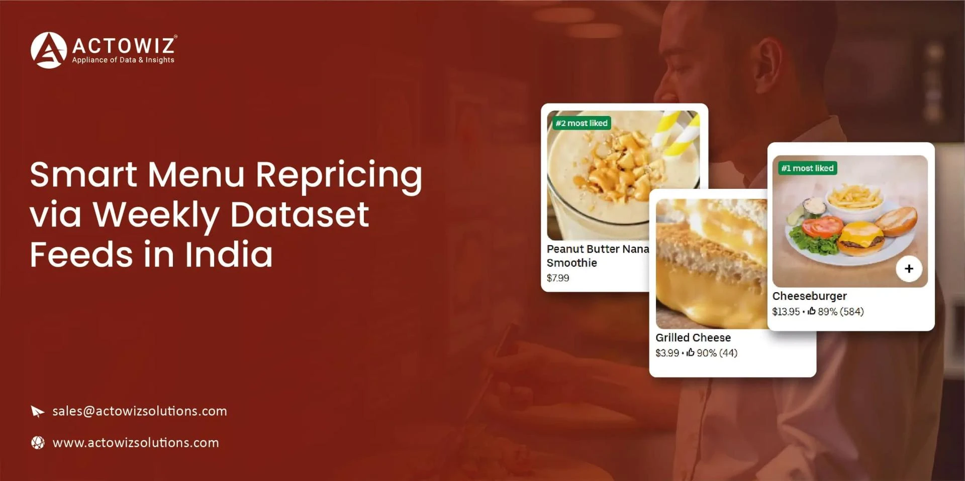 Smart Menu Repricing via Weekly Dataset Feeds in India