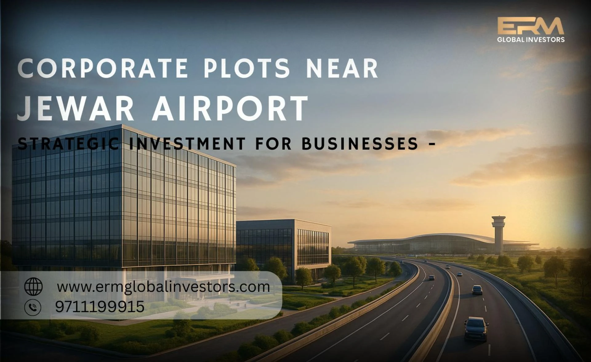 Corporate Plots Near Jewar Airport – Strategic Investment for Businesses