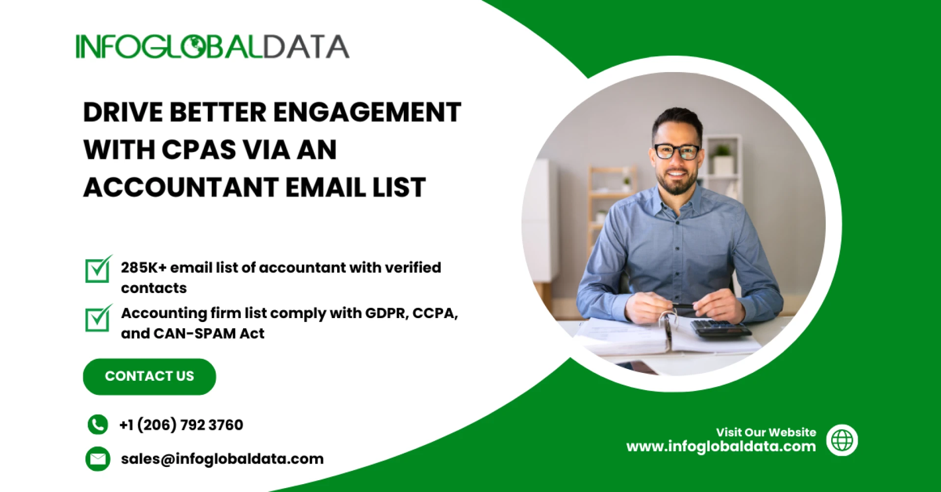 Drive Better Engagement with CPAs via an Accountant Email List | InfoGlobalData