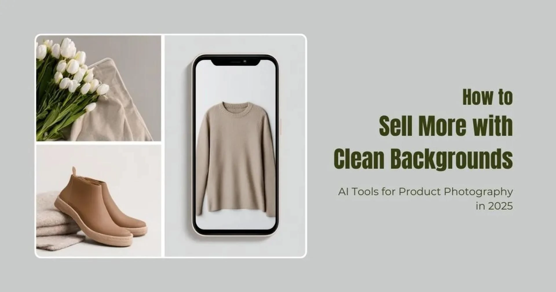 How to Sell More with Clean Backgrounds: AI Tools for Product Photography in 2025