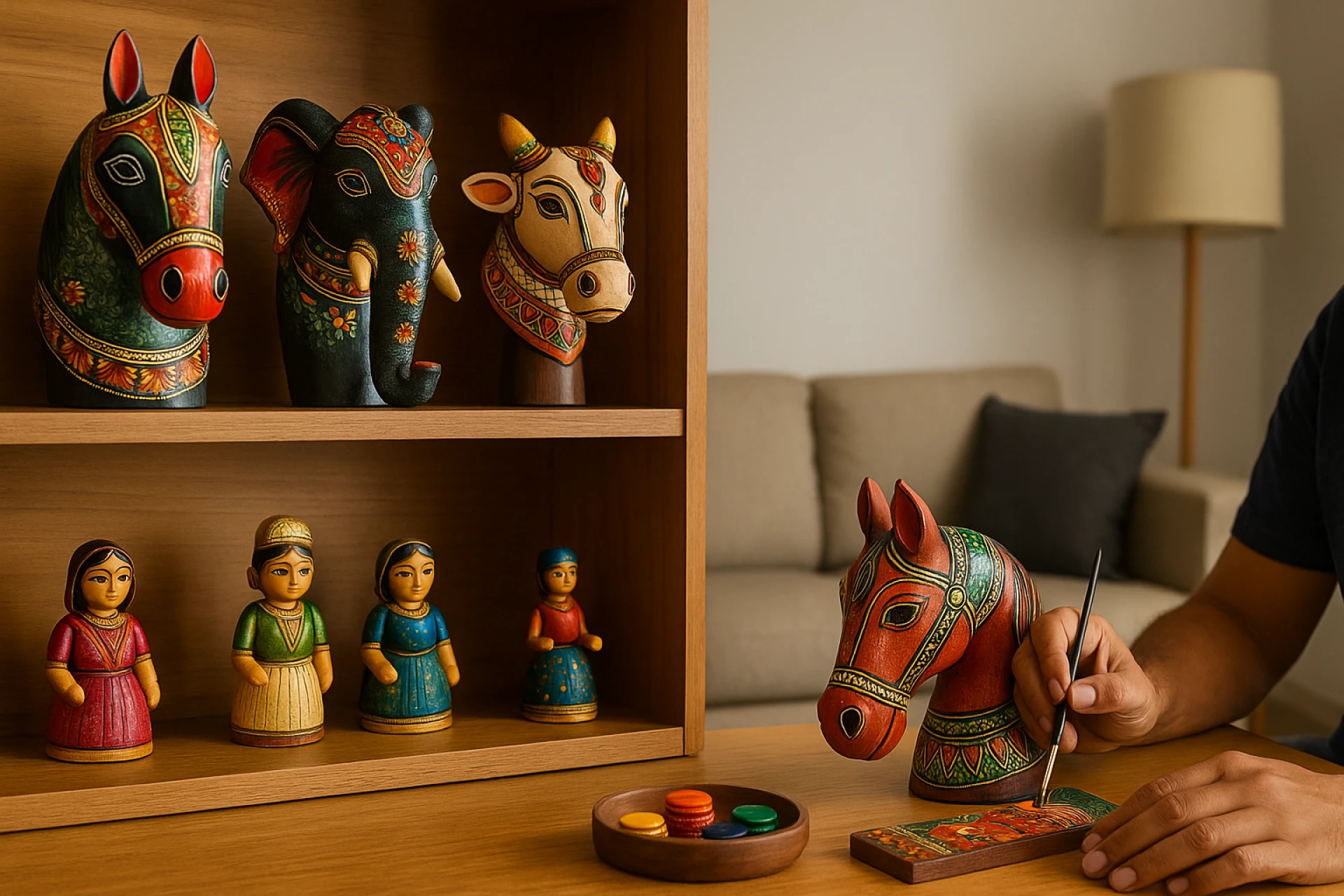 Your Vision, Our Paintbrush: Commission Custom Wooden Collectables for Unique Home Styling