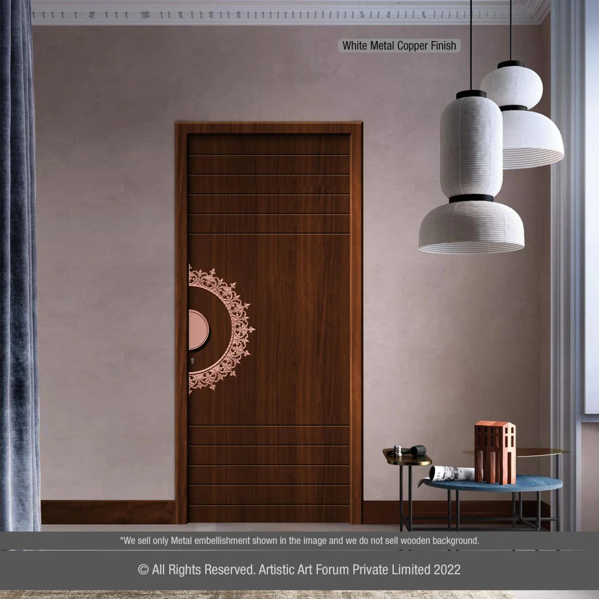 Half-Circle Metal Door Design: A Perfect Blend of Style and Strength