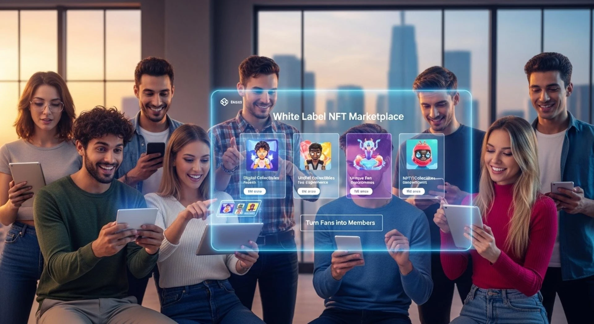 Influencers: Turn Fans into Members with a White Label NFT Marketplace