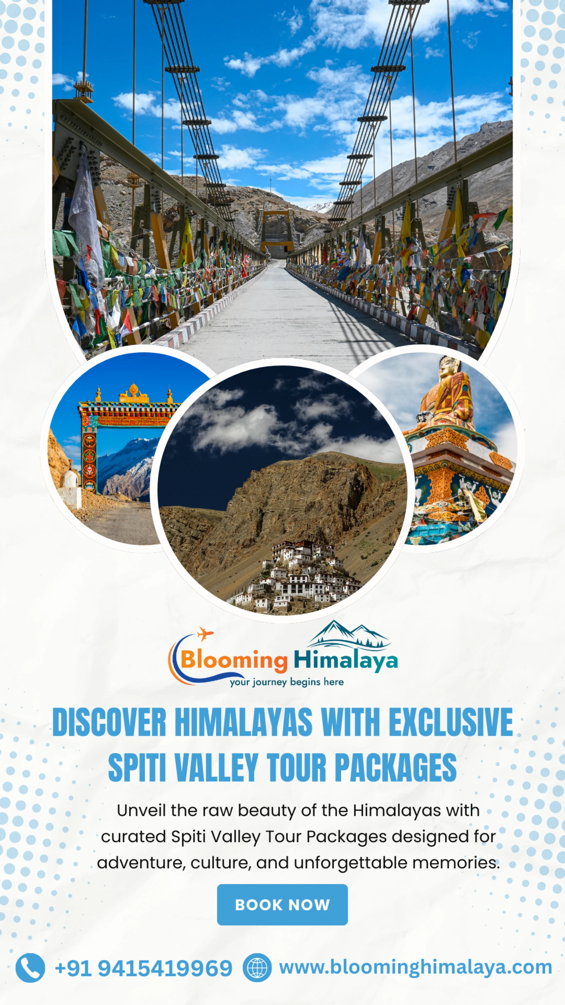 Discover Himalayas with Exclusive Spiti Valley Tour Packages