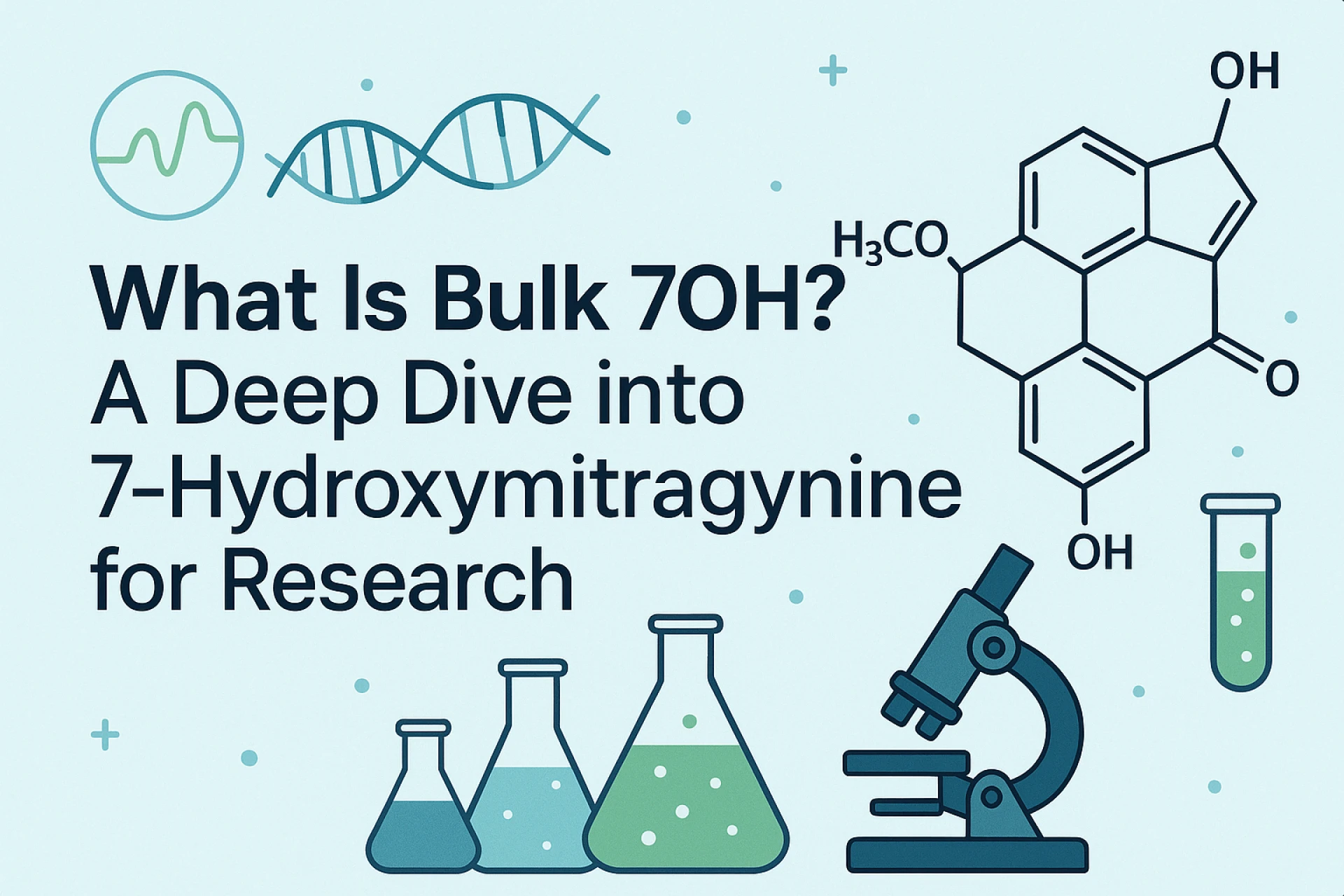 What Is Bulk 7OH? A Deep Dive into 7-Hydroxymitragynine for Research