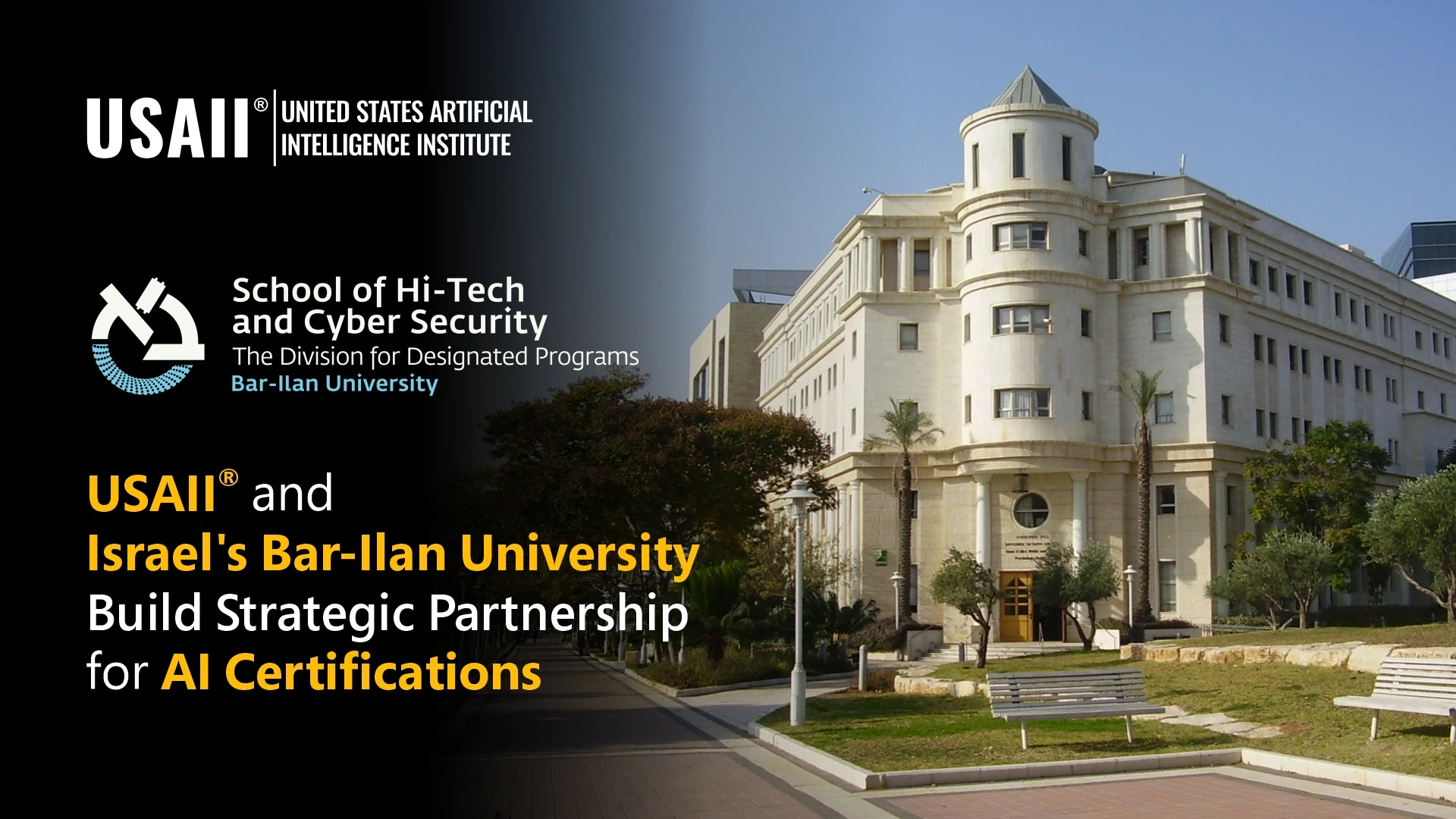 USAII® and Israel’s Bar-Ilan University Announce Strategic Partnership for AI CertificationsMy Post Title