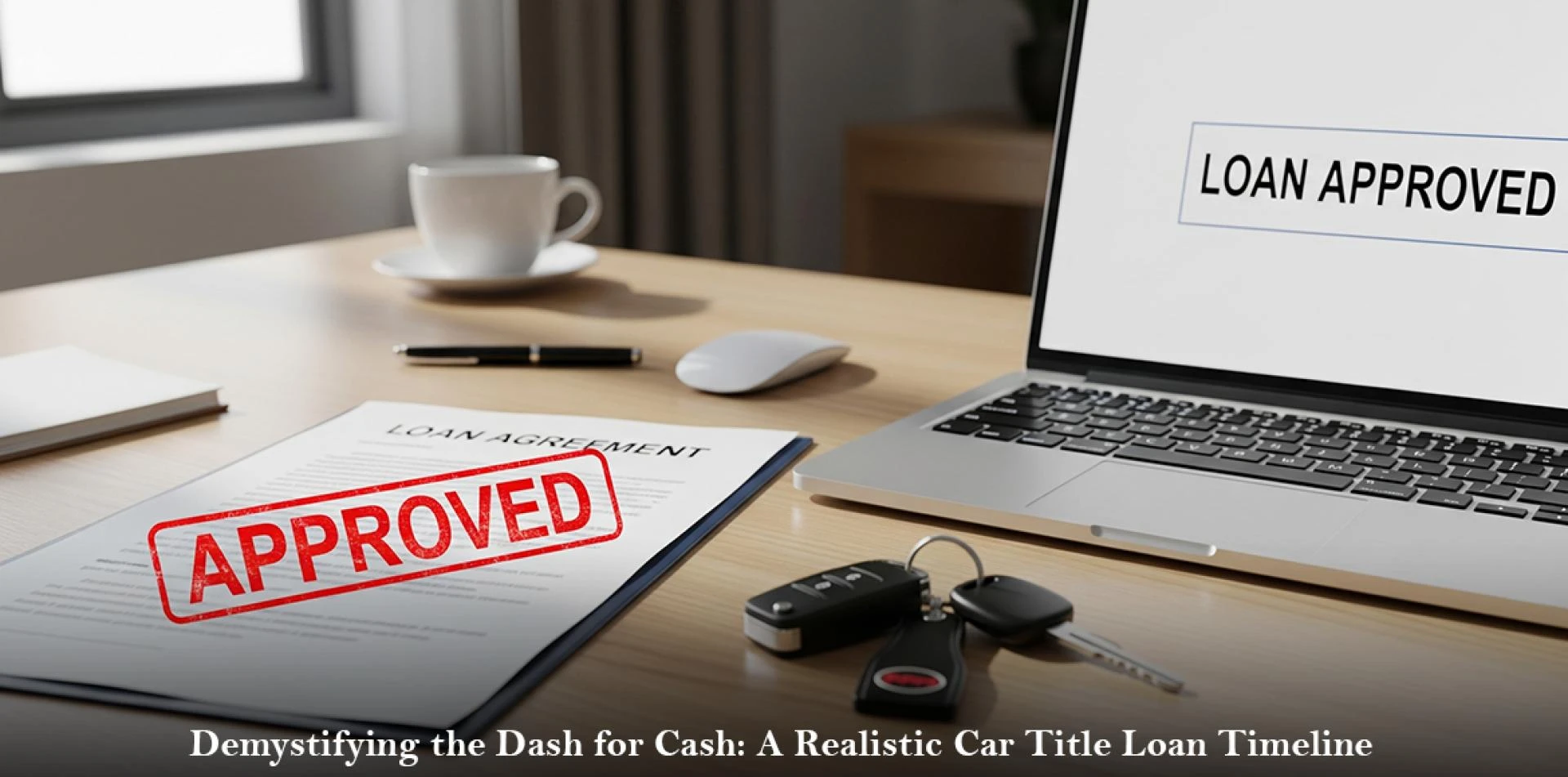 Demystifying the Dash for Cash: A Realistic Car Title Loan Timeline