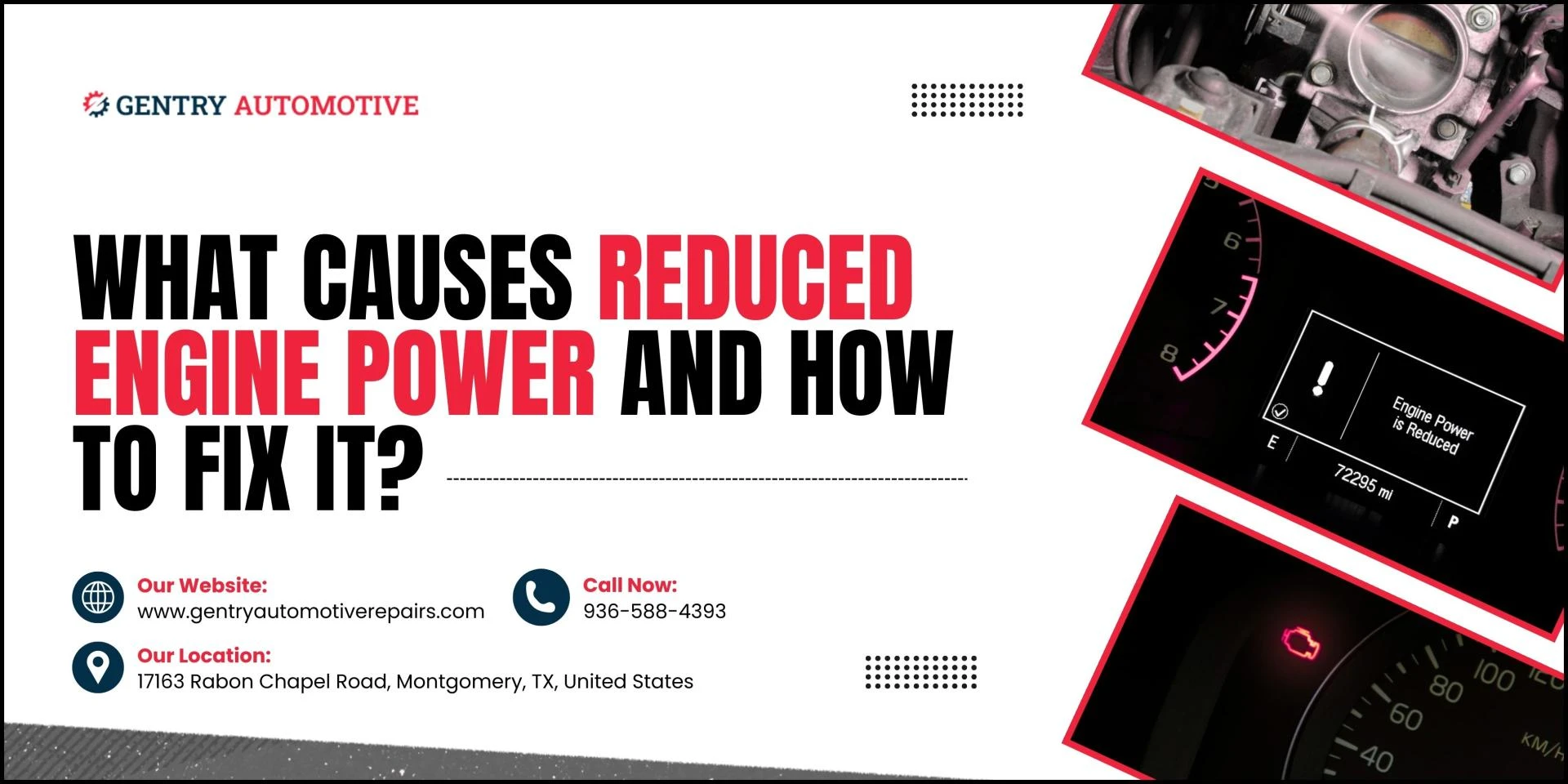 What Causes Reduced Engine Power and How to Fix It?