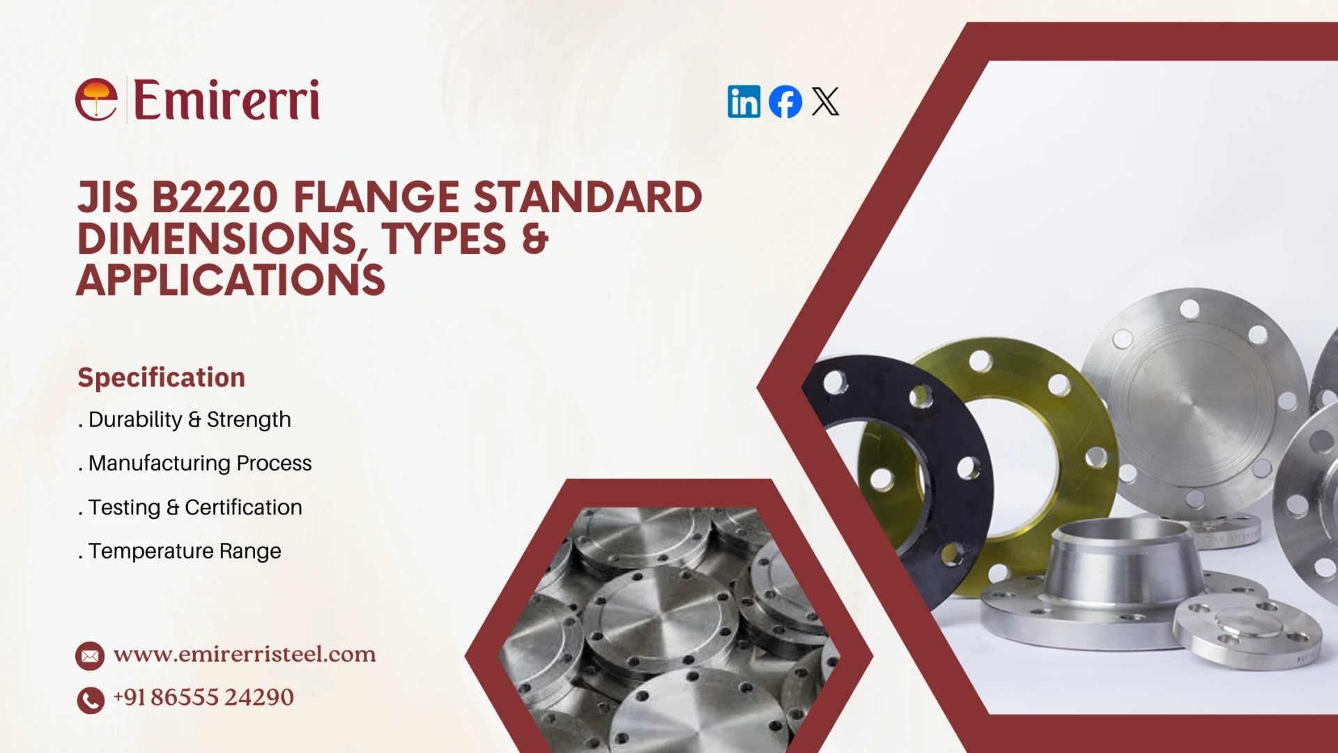 JIS B2220 Flange Standard – Dimensions, Types & Applications