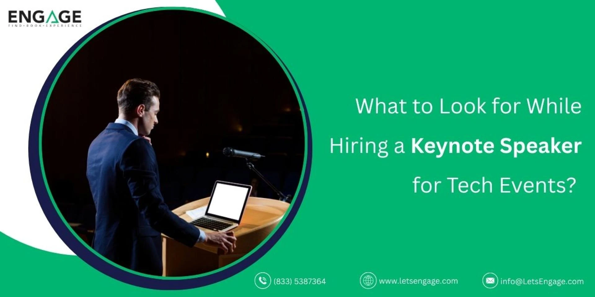 What to Look for While Hiring a Keynote Speaker for Tech Events?