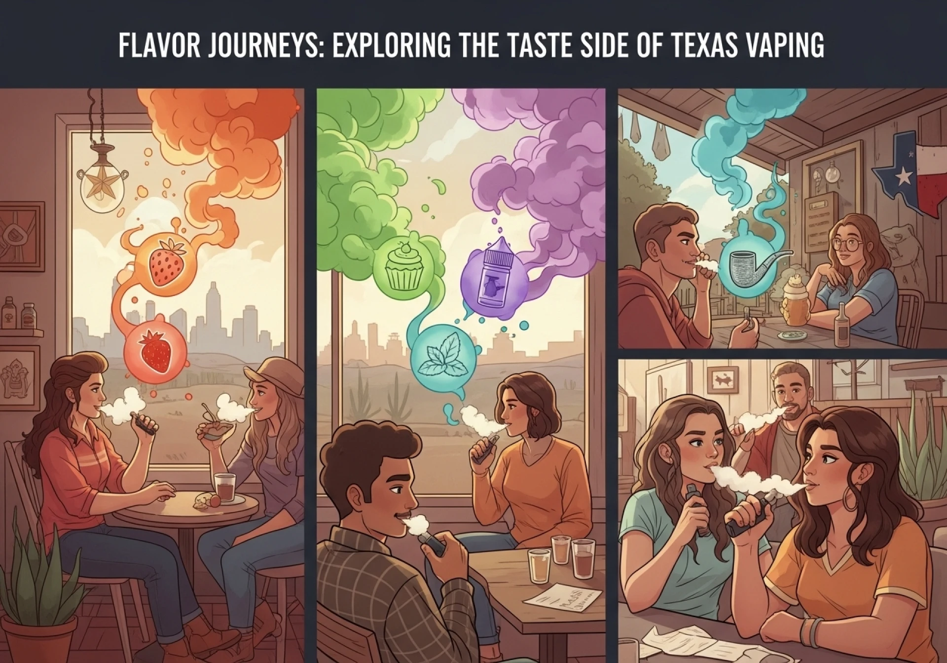 Flavor Journeys: Exploring the Taste Side of Texas Vaping