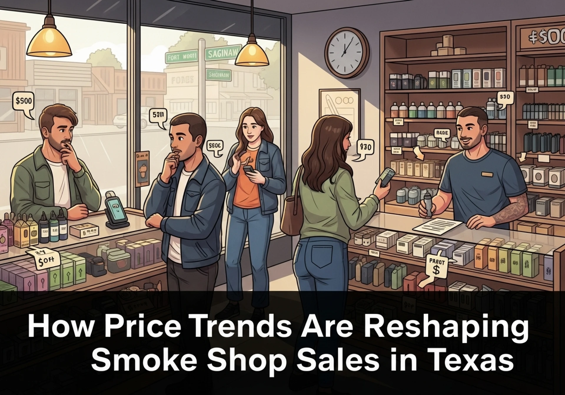 How Price Trends Are Reshaping Smoke Shop Sales in Texas
