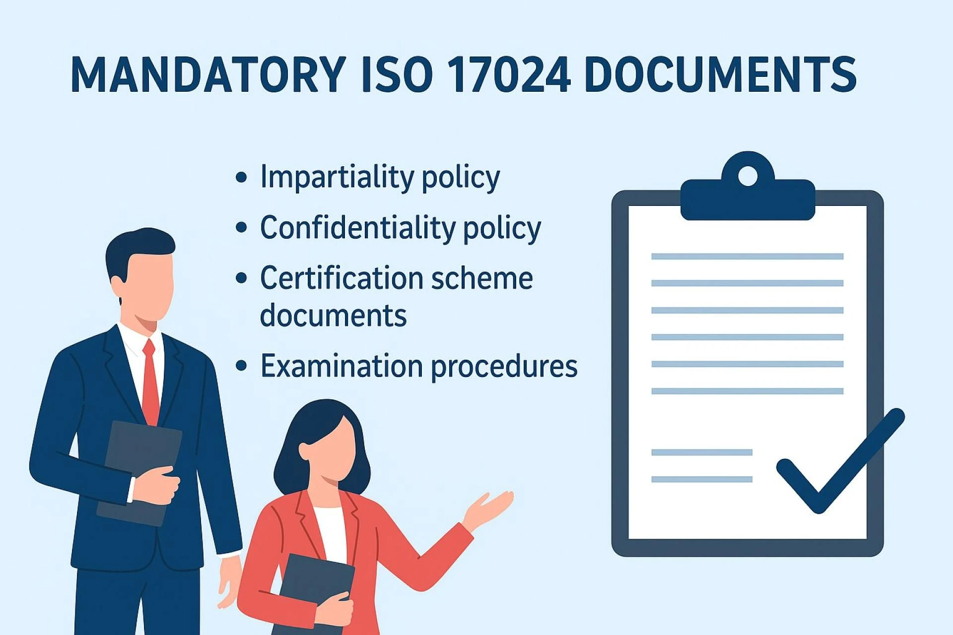 Mandatory ISO 17024 Documents