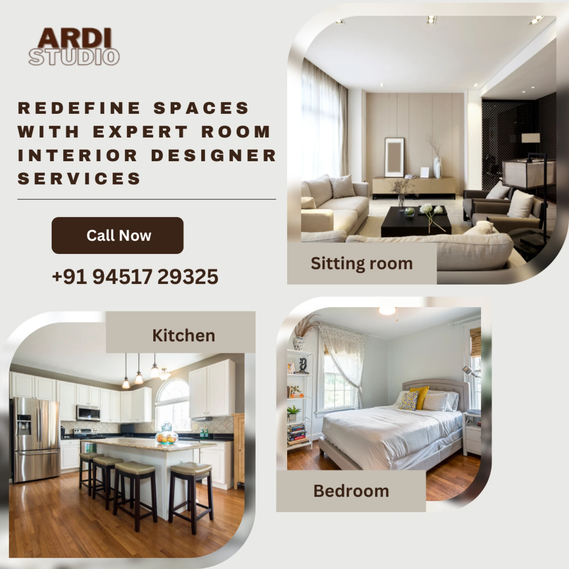 Redefine Spaces with Expert Room Interior Designer Services