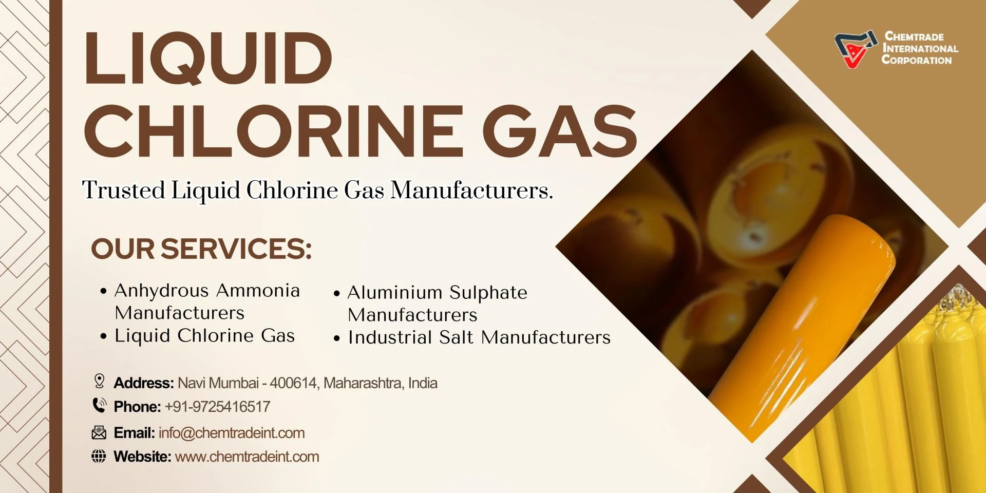 Benefits of Using Liquid Chlorine Gas for Water Treatment