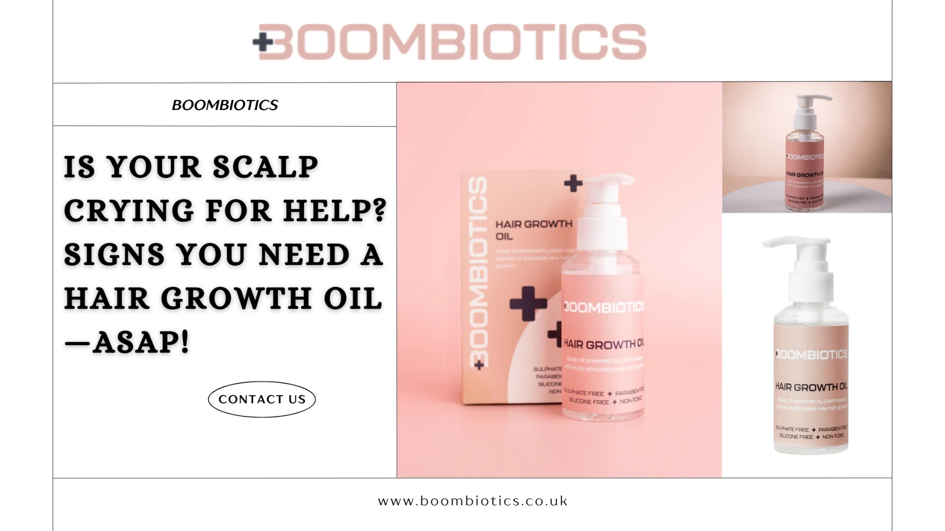 Is Your Scalp Crying for Help? Signs You Need a Hair Growth Oil — ASAP!