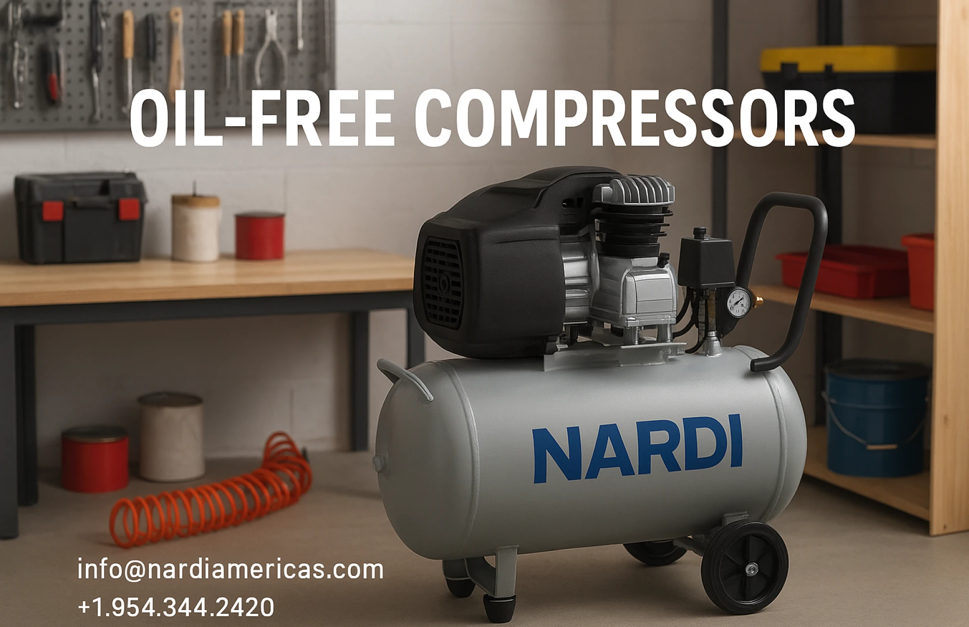 Why Oil-Free Compressors Are Essential for Workshops and Paint Shops