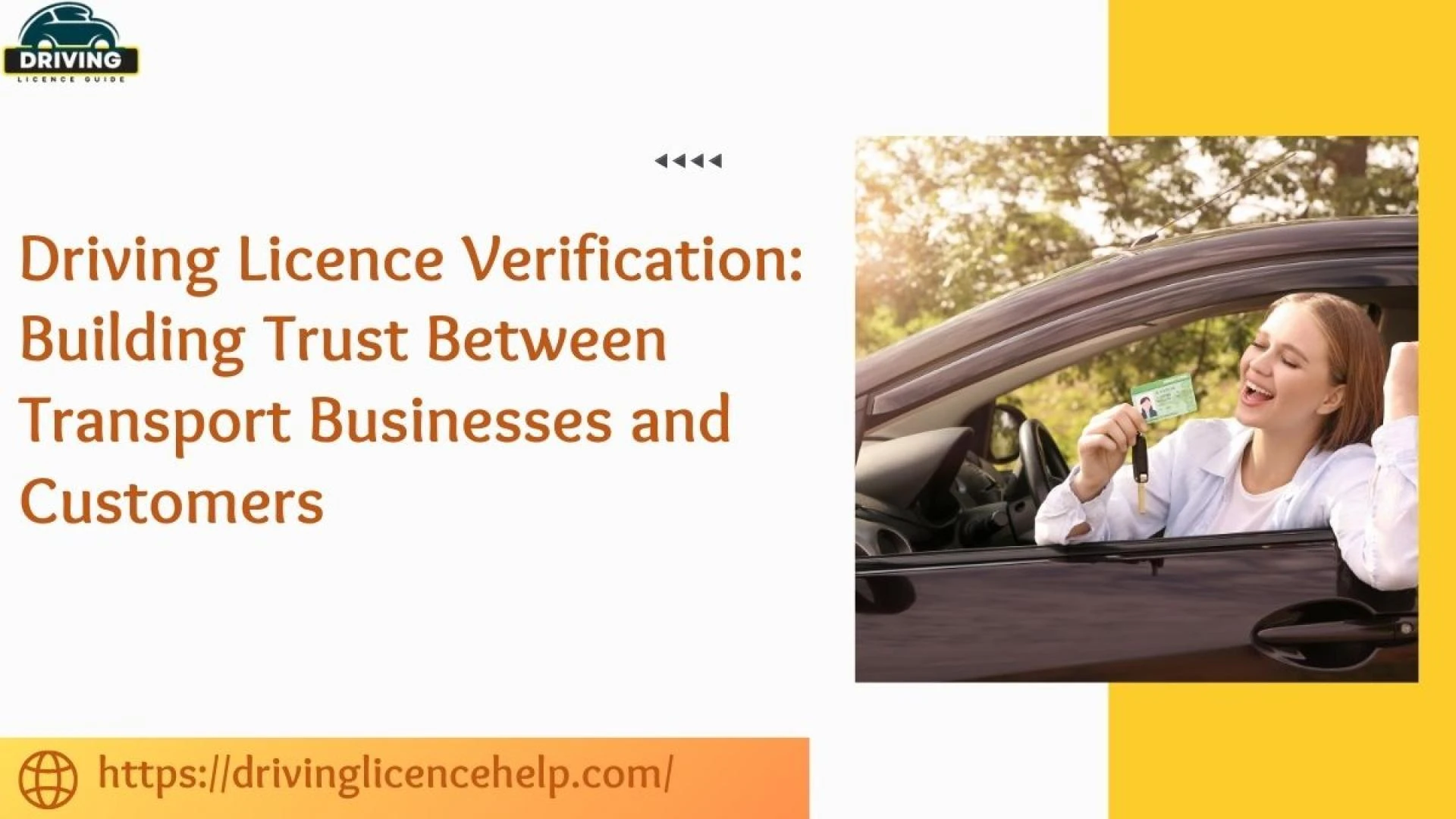 Driving Licence Verification: Building Trust Between Transport Businesses and Customers