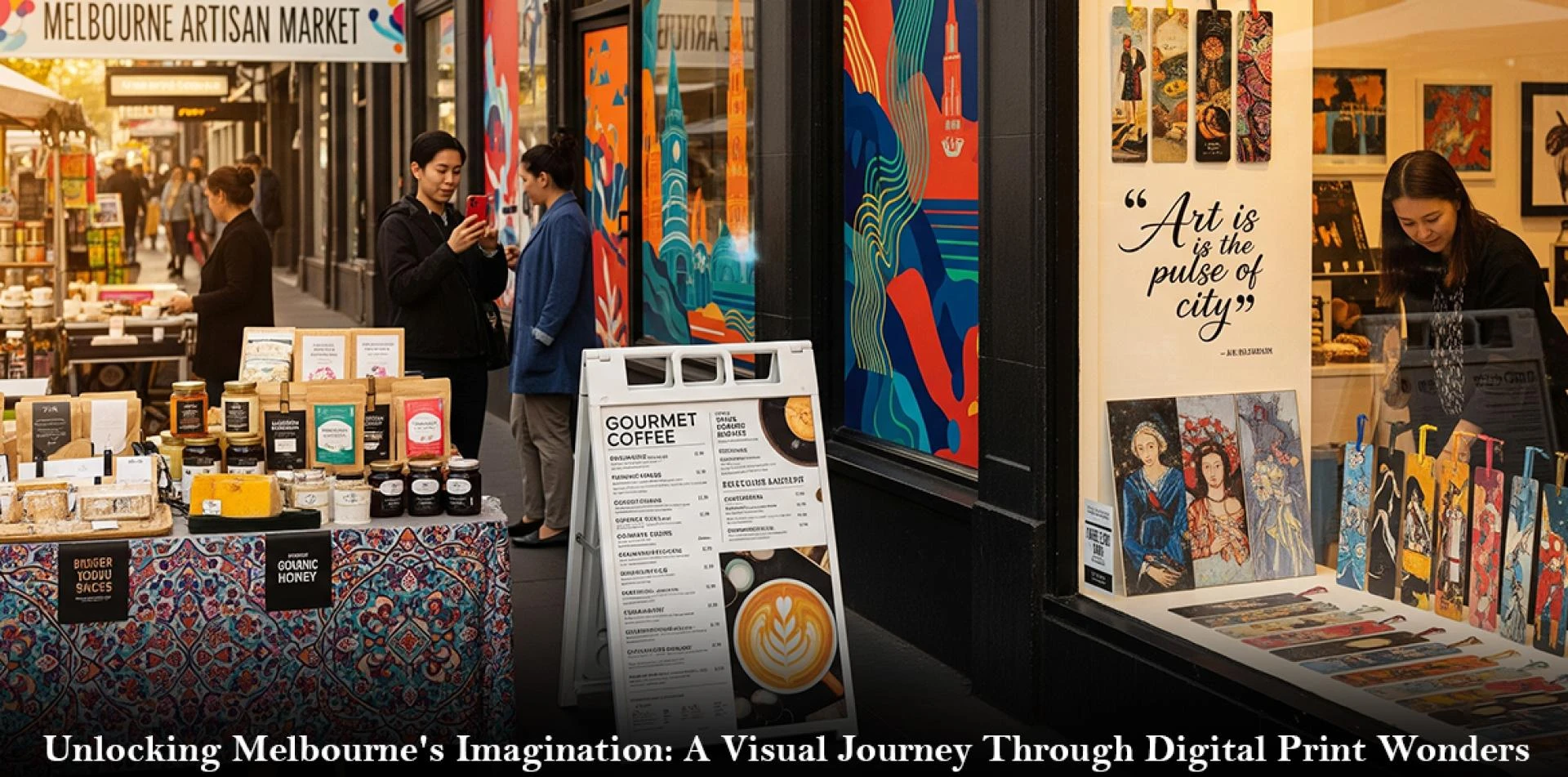 Unlocking Melbourne's Imagination: A Visual Journey Through Digital Print Wonders