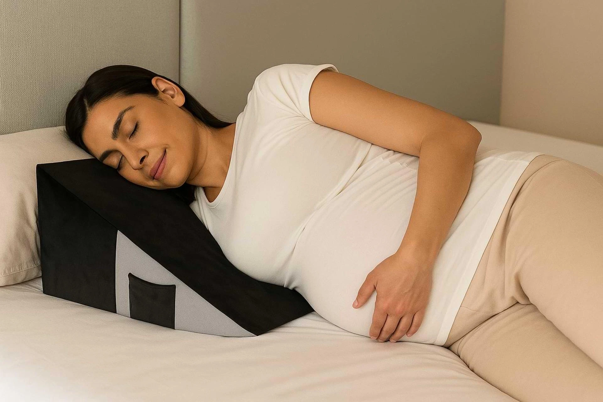 How to Use a Wedge Pillow While Pregnant?