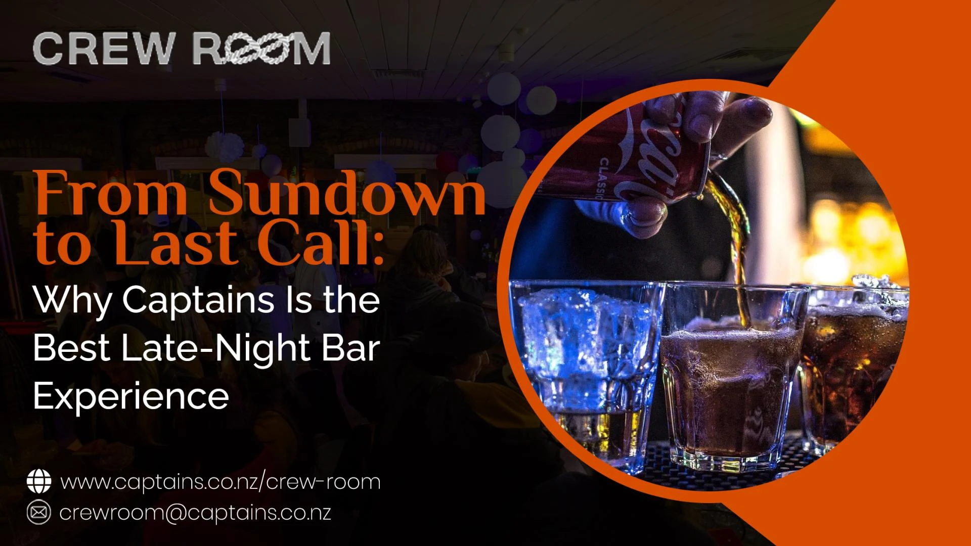 From Sundown to Last Call: Why Captains Is the Best Late-Night Bar Experience