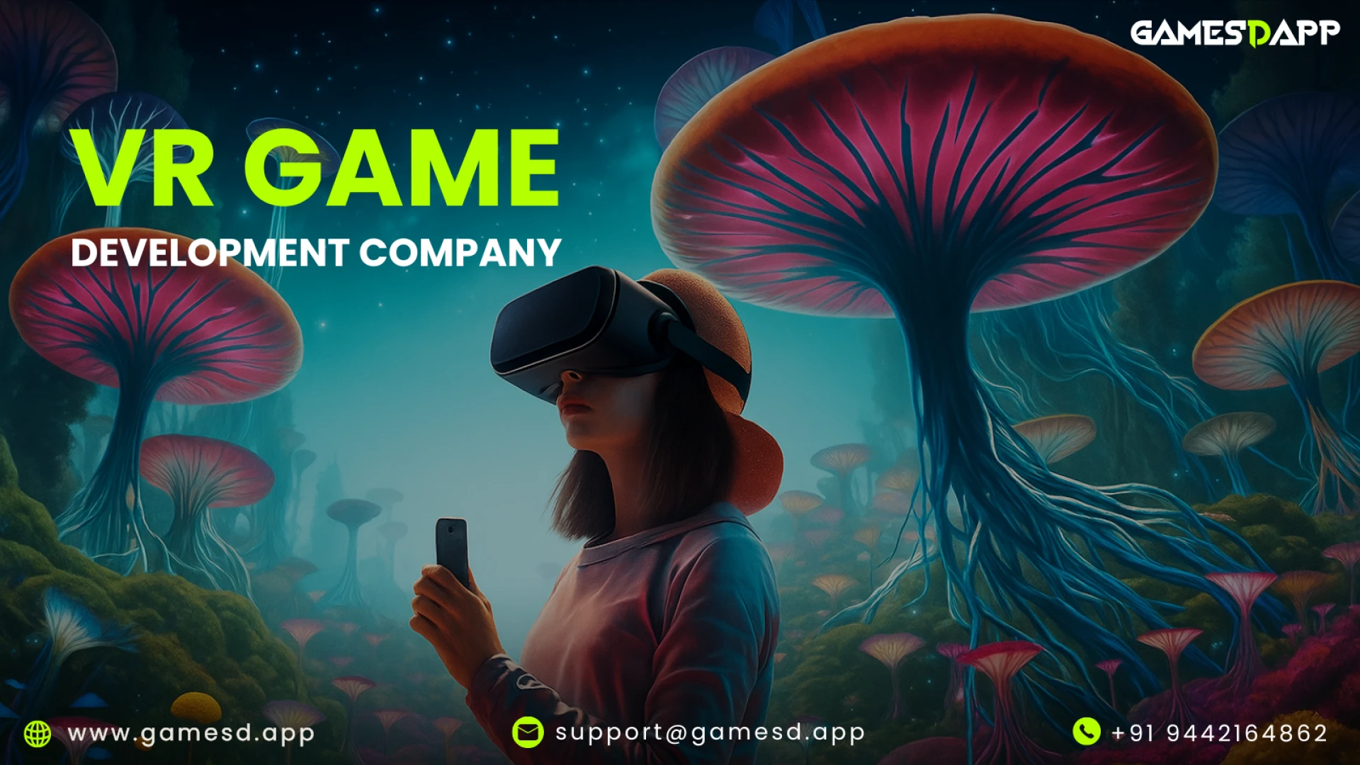 High-Resolution VR Gaming: Advanced Development Services by GamesDapp