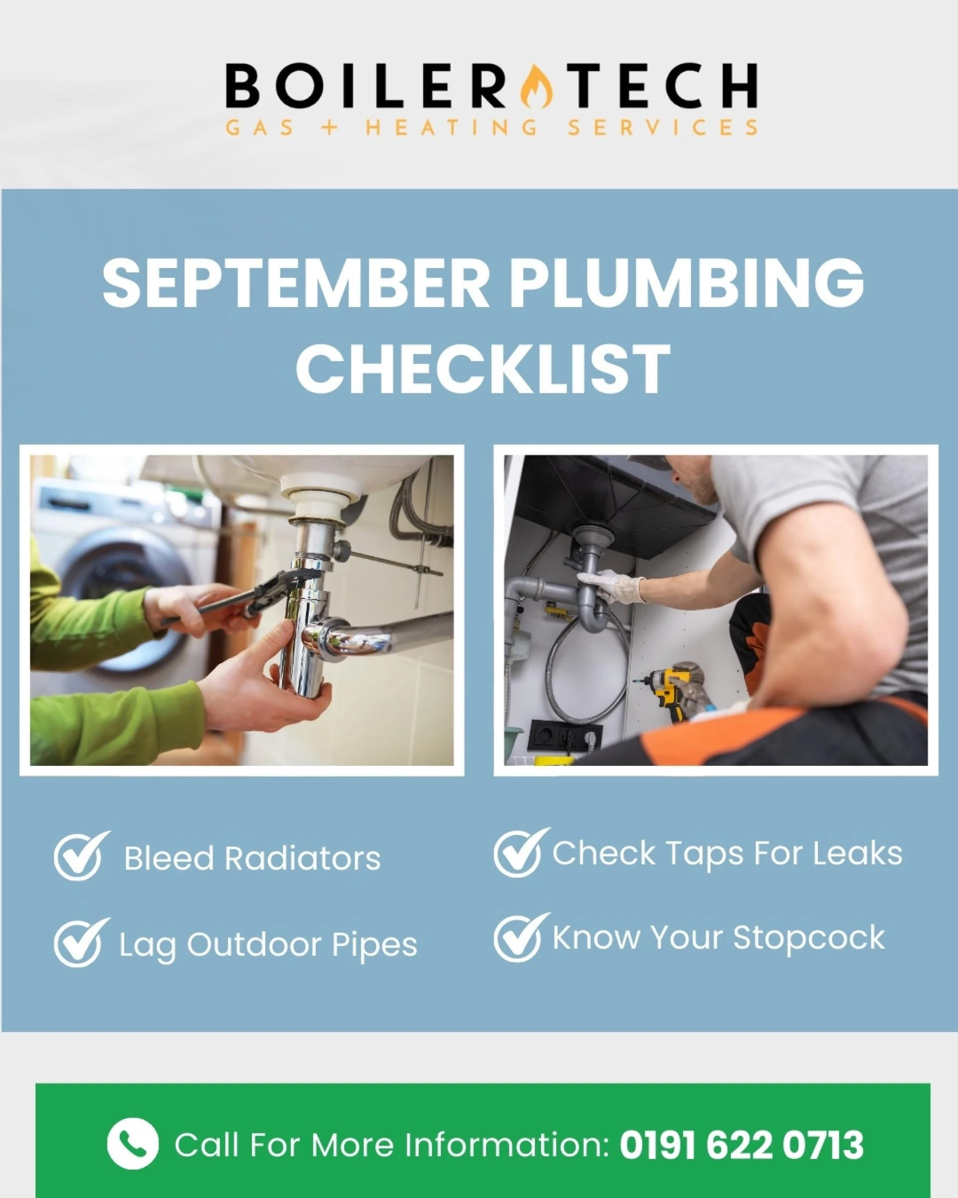 Essential Home Maintenance Tips for North East Homeowners (September Plumbing Checklist)