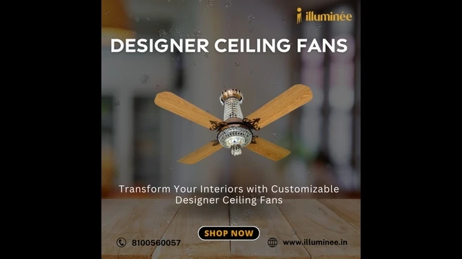 Vintage-Inspired Designer Ceiling Fans for Retro and Mid-Century Modern Interiors 