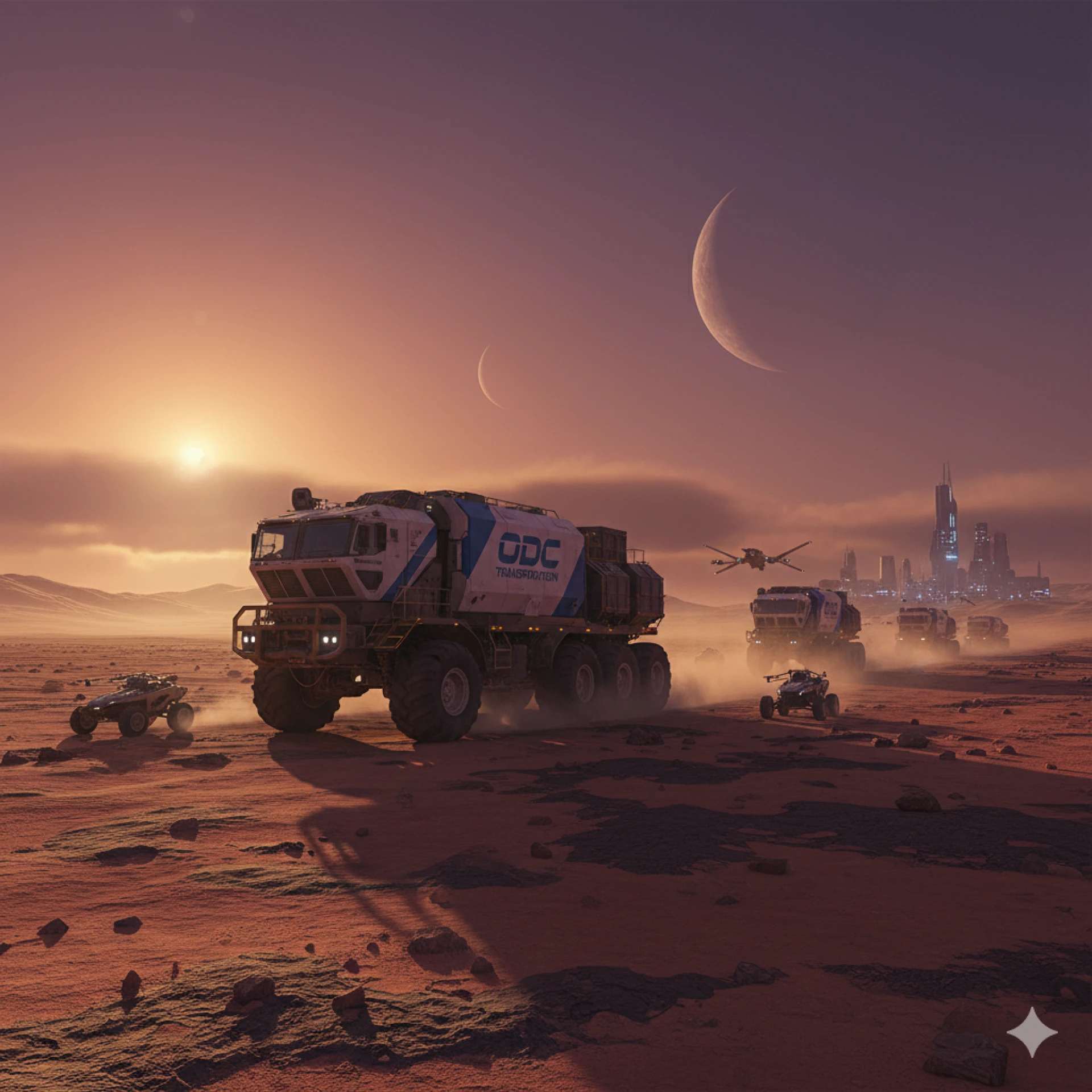 How are goods transported across the countries on a large scale?