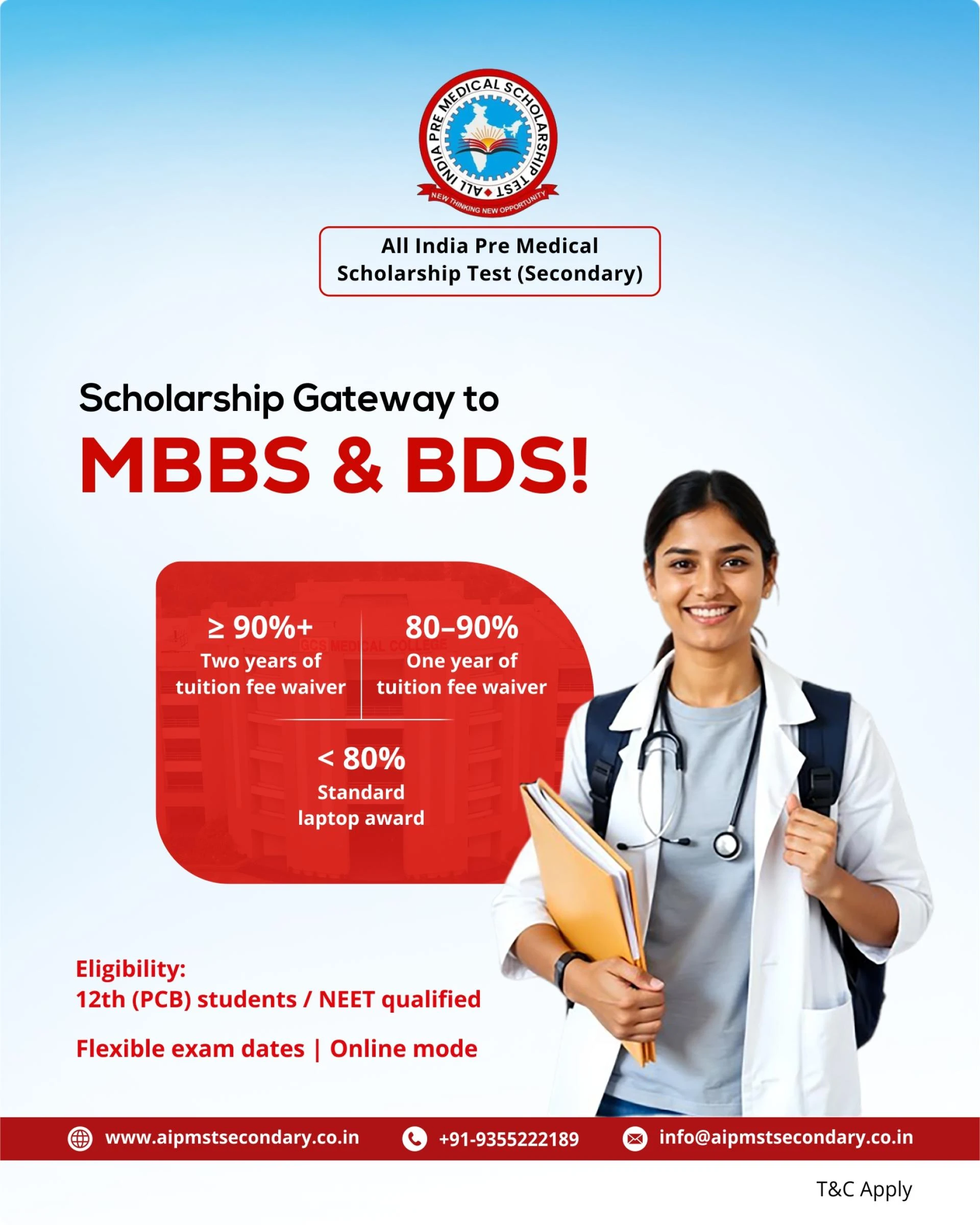 Latest Updates on Medical Scholarship for NEET Qualified Students 2025
