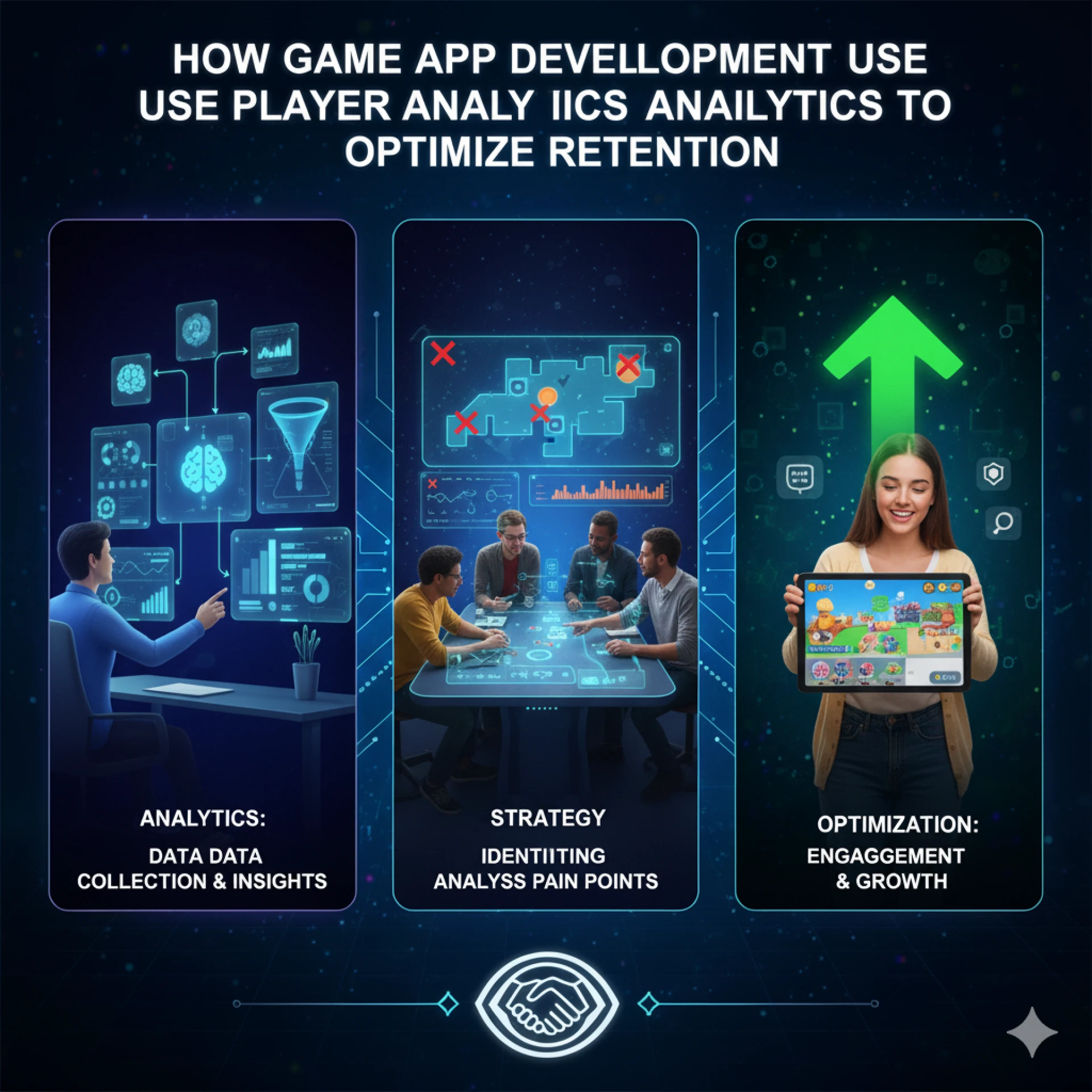 How Game App Development Companies Use Player Analytics to Optimize Retention