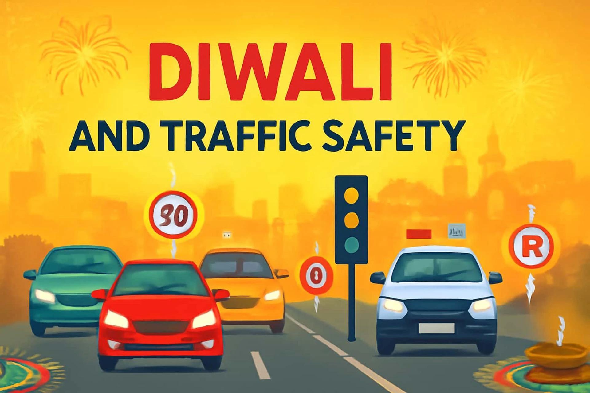The Top 5 Traffic Violations to Watch Out for This Diwali