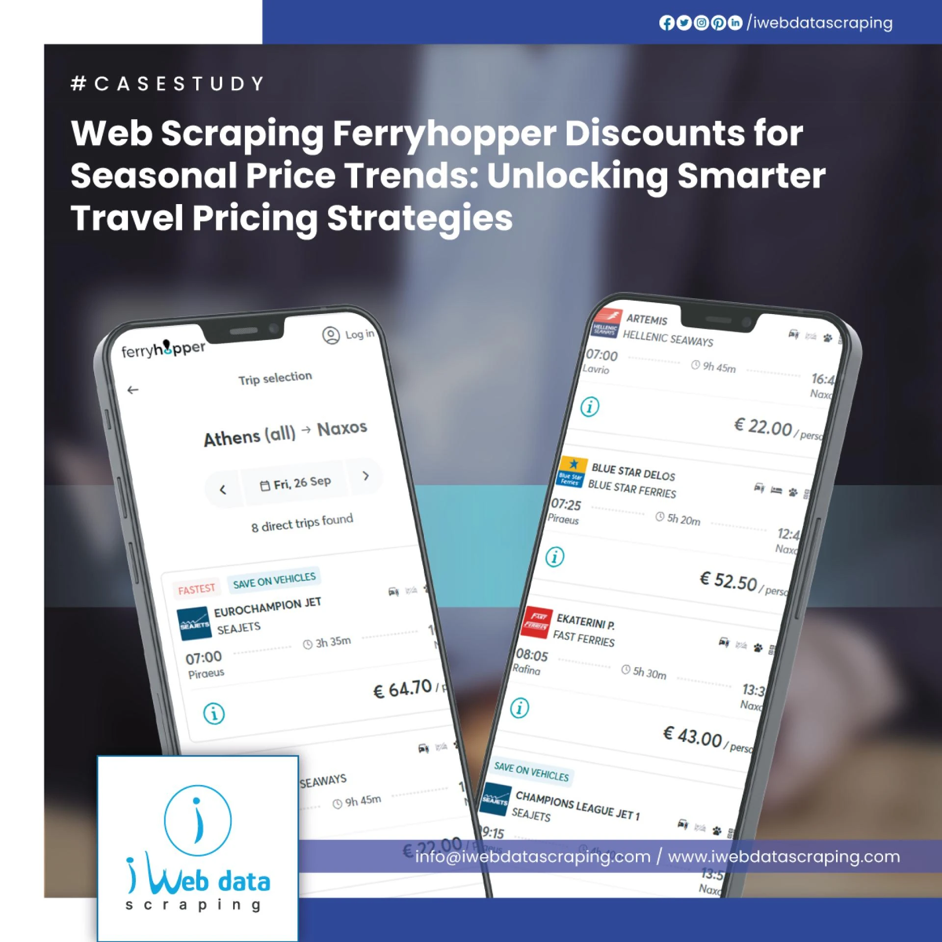 Web Scraping Ferryhopper Discounts for Seasonal Price Trends