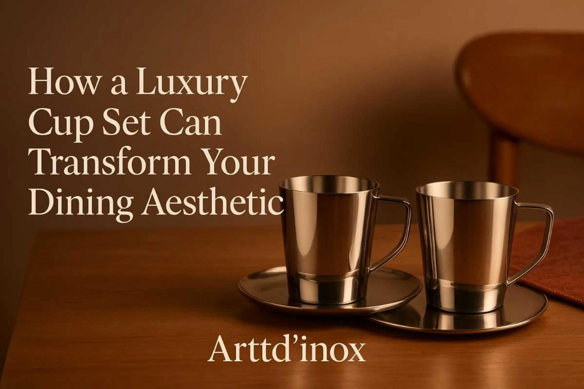 How a Luxury Cup Set Can Transform Your Dining Aesthetic