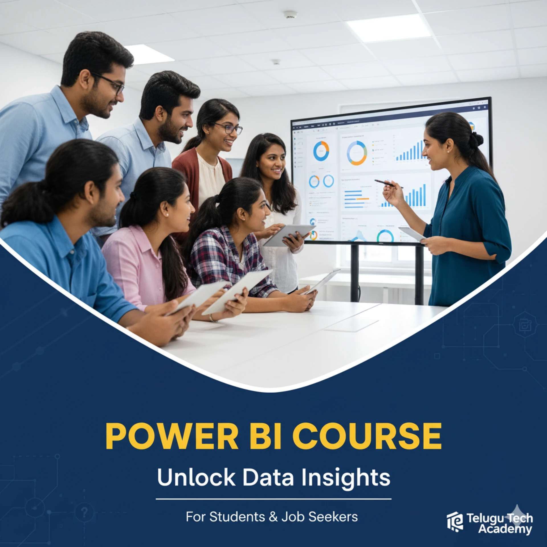 Power BI Course in Telugu: Simplify Data Analytics for Everyone