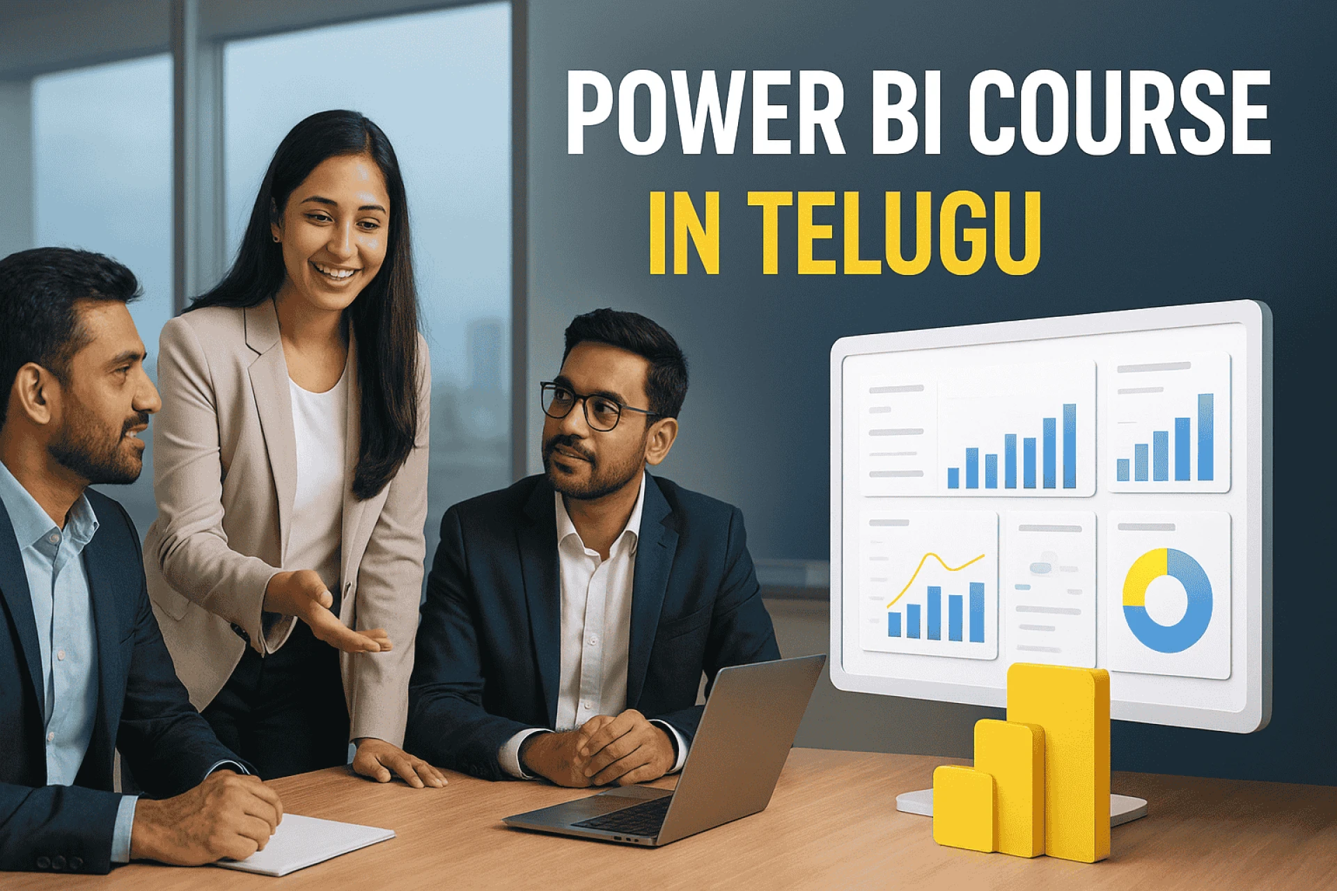 Power BI Course in Telugu – Learn Data Analytics in Your Native Languagele