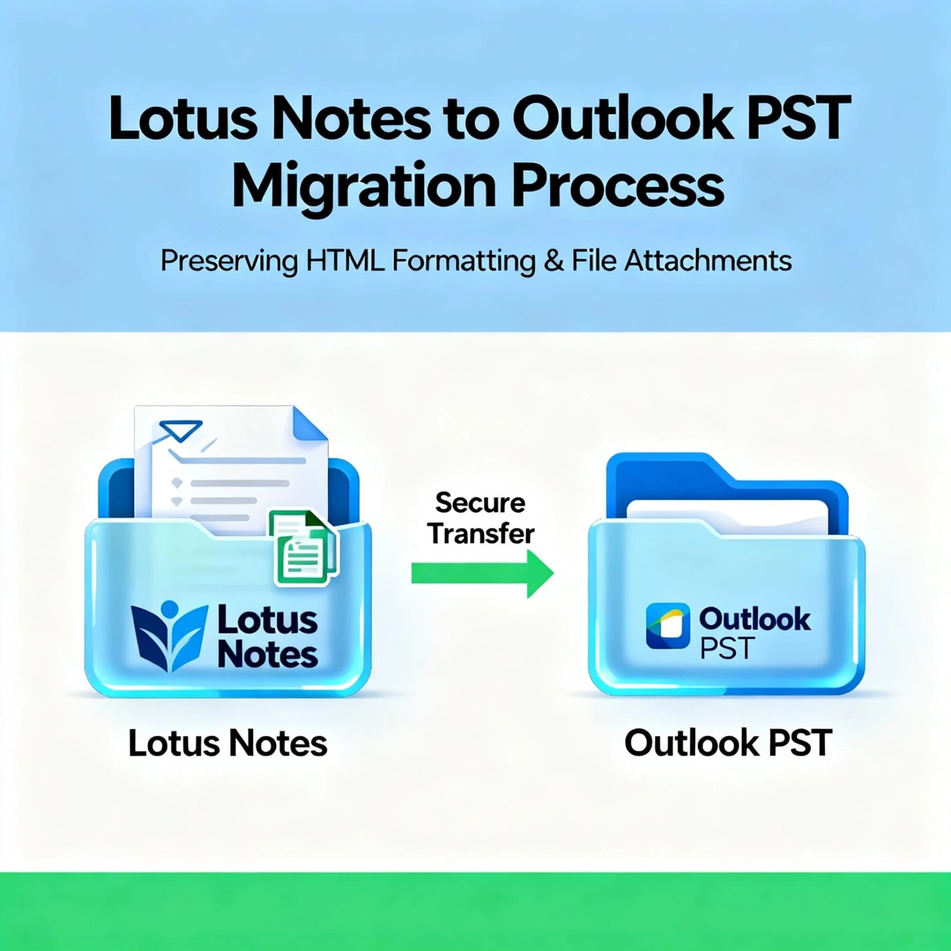 How to Migrate Lotus Notes to Outlook PST Without Losing HTML and Attachments