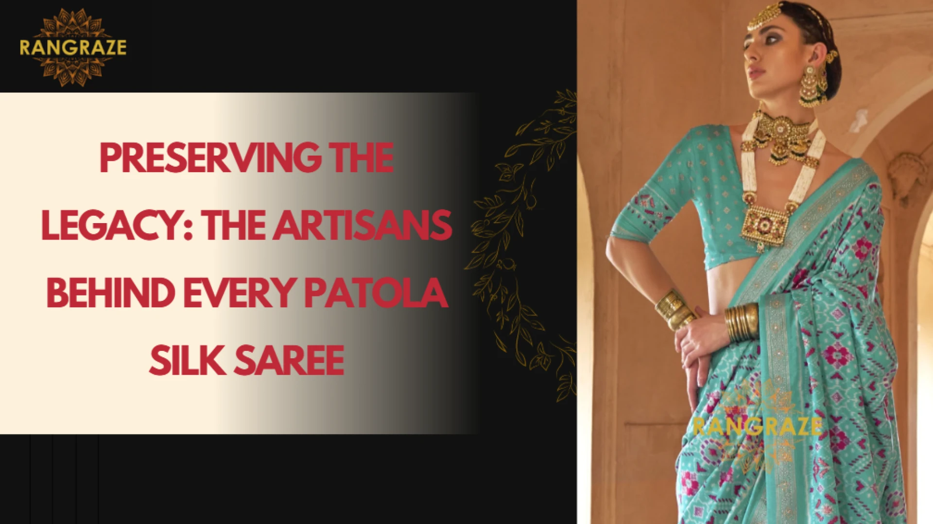 Preserving the Legacy: The Artisans Behind Every Patola Silk Saree