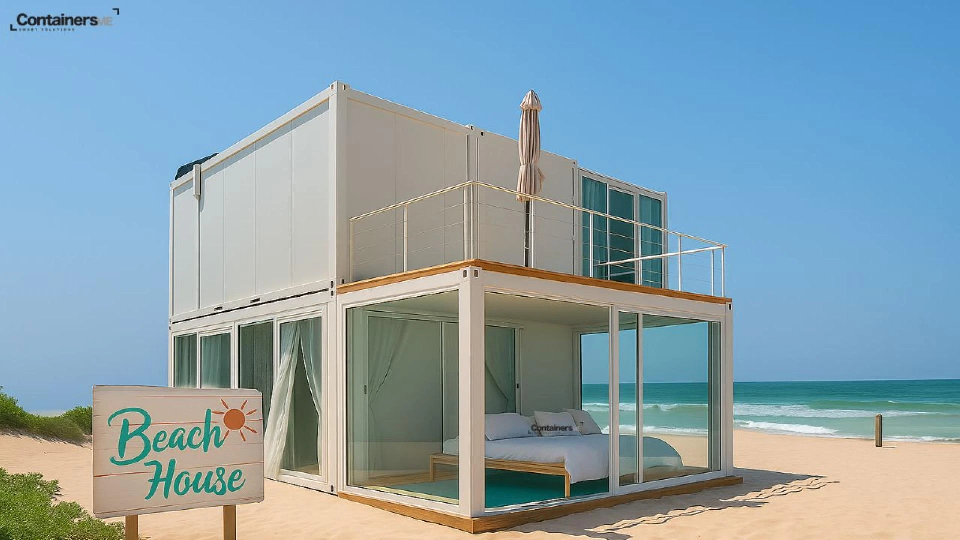 Modular Container Beach House: The Ultimate Coastal Retreat in the UAE