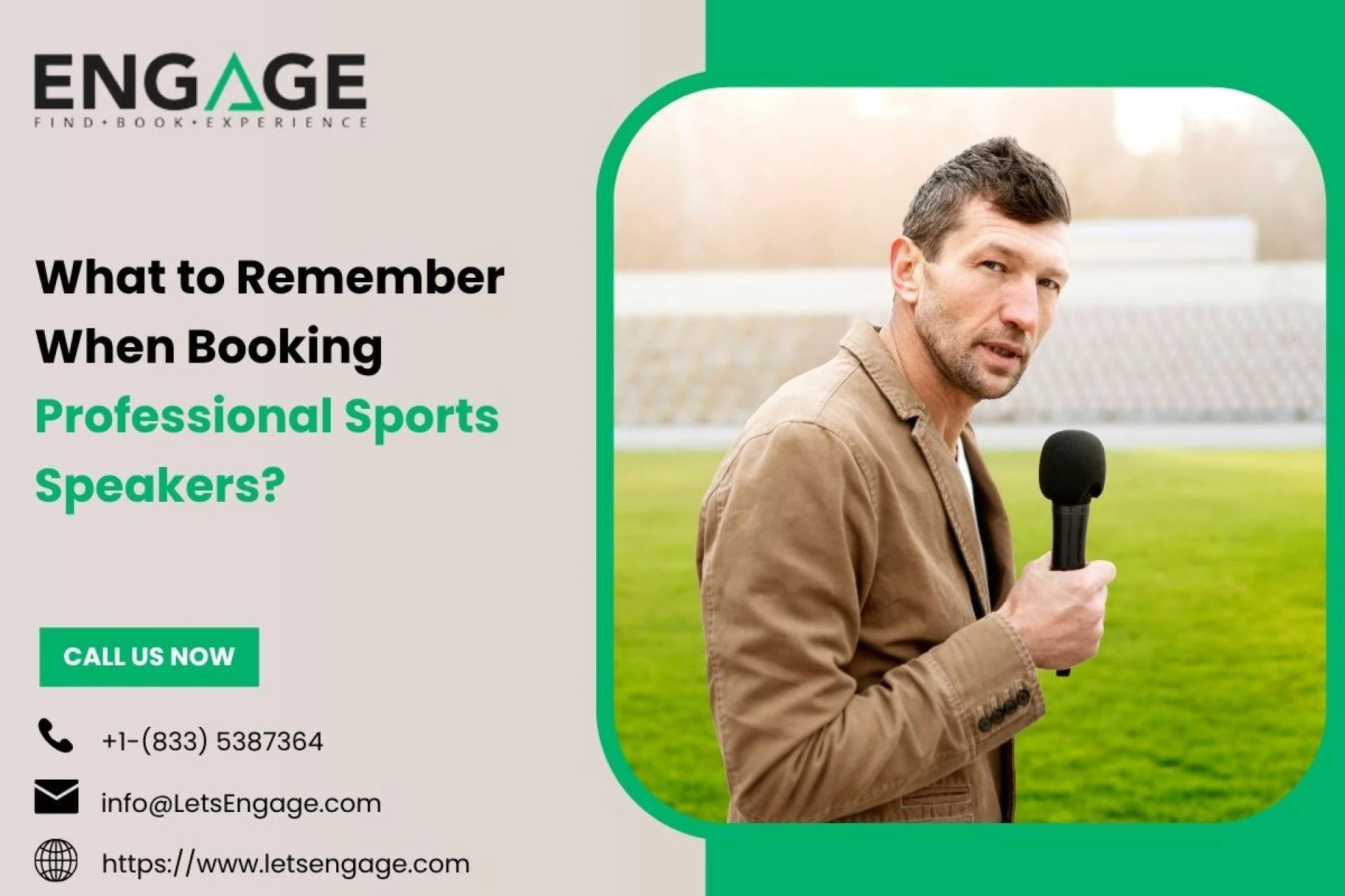 What to Remember When Booking Professional Sports Speakers?