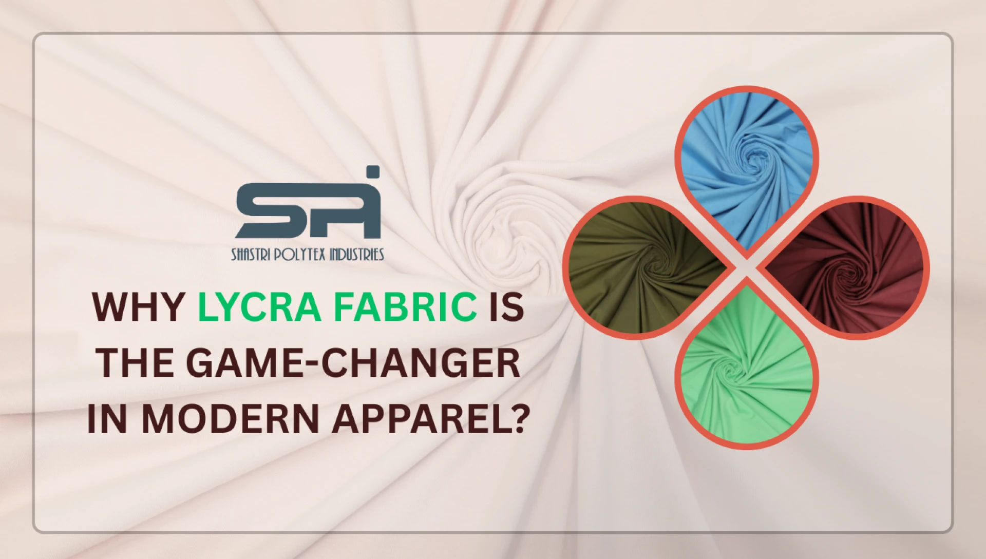 Ludhiana’s Finest Cotton Lycra Fabric for Fashion & Uniforms