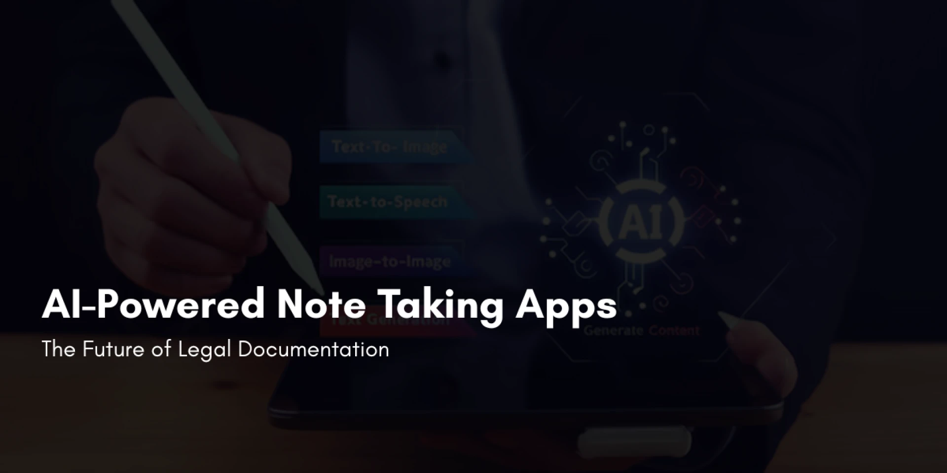 AI-Powered Note Taking Apps: The Future of Legal Documentation