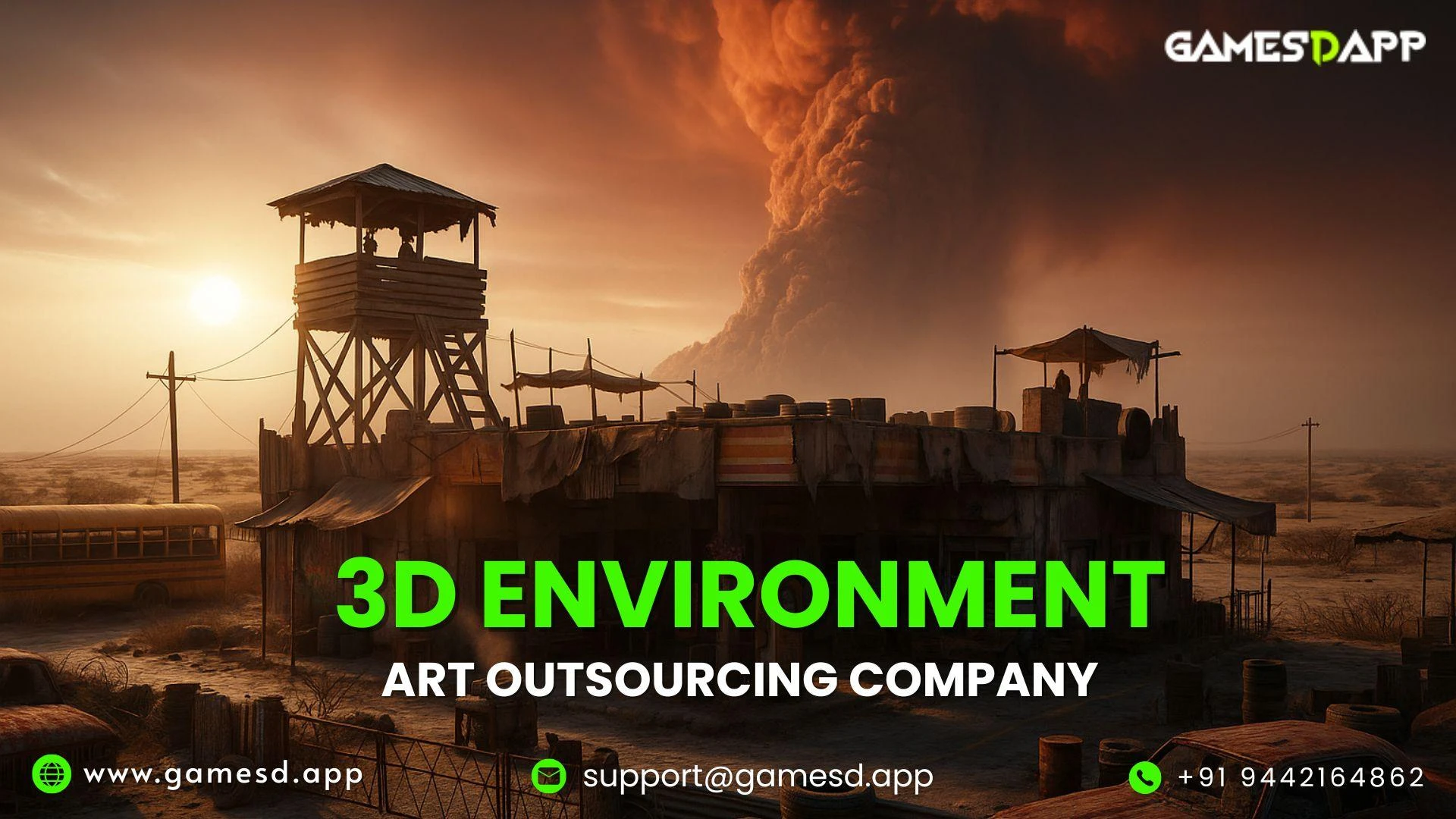 How a 3D Environment Art Outsourcing Company Builds NFT Worlds for Play-to-Earn Games?